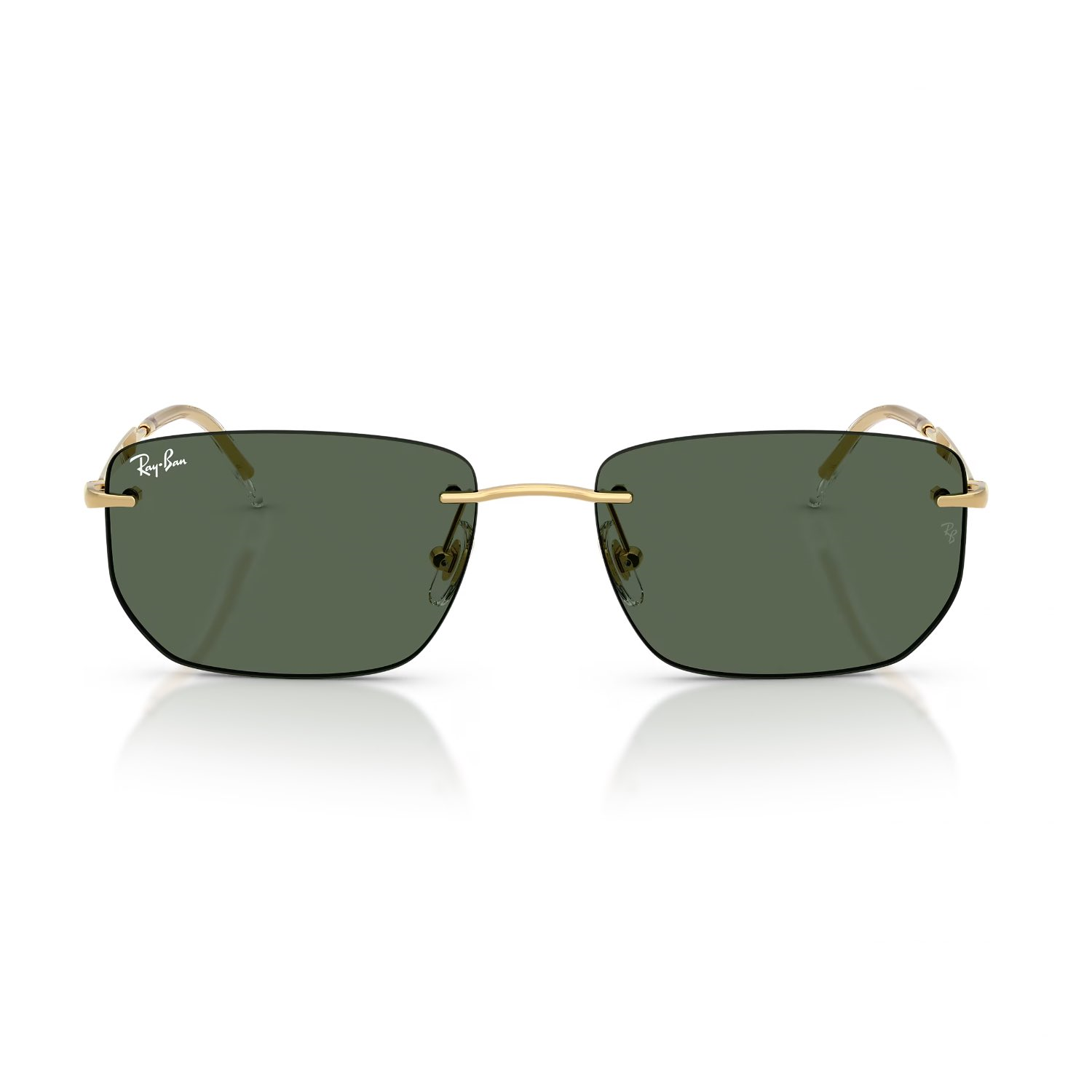 Ray-Ban RB 3768 00171 56 Unisex Geometrik Gold Metal Güneş Gözlüğü