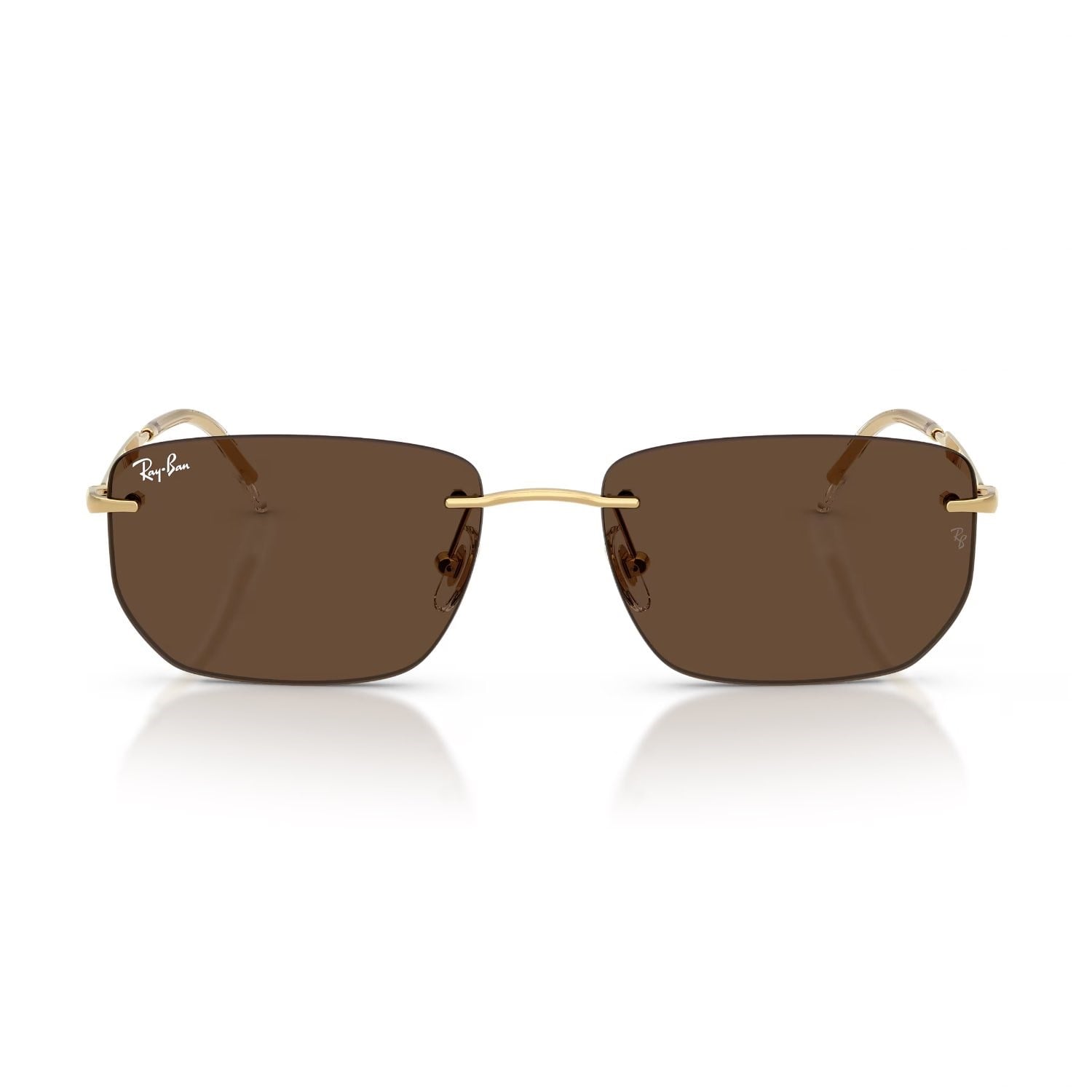 Ray-Ban RB 3768 00173 56 Unisex Geometrik Gold Metal Güneş Gözlüğü