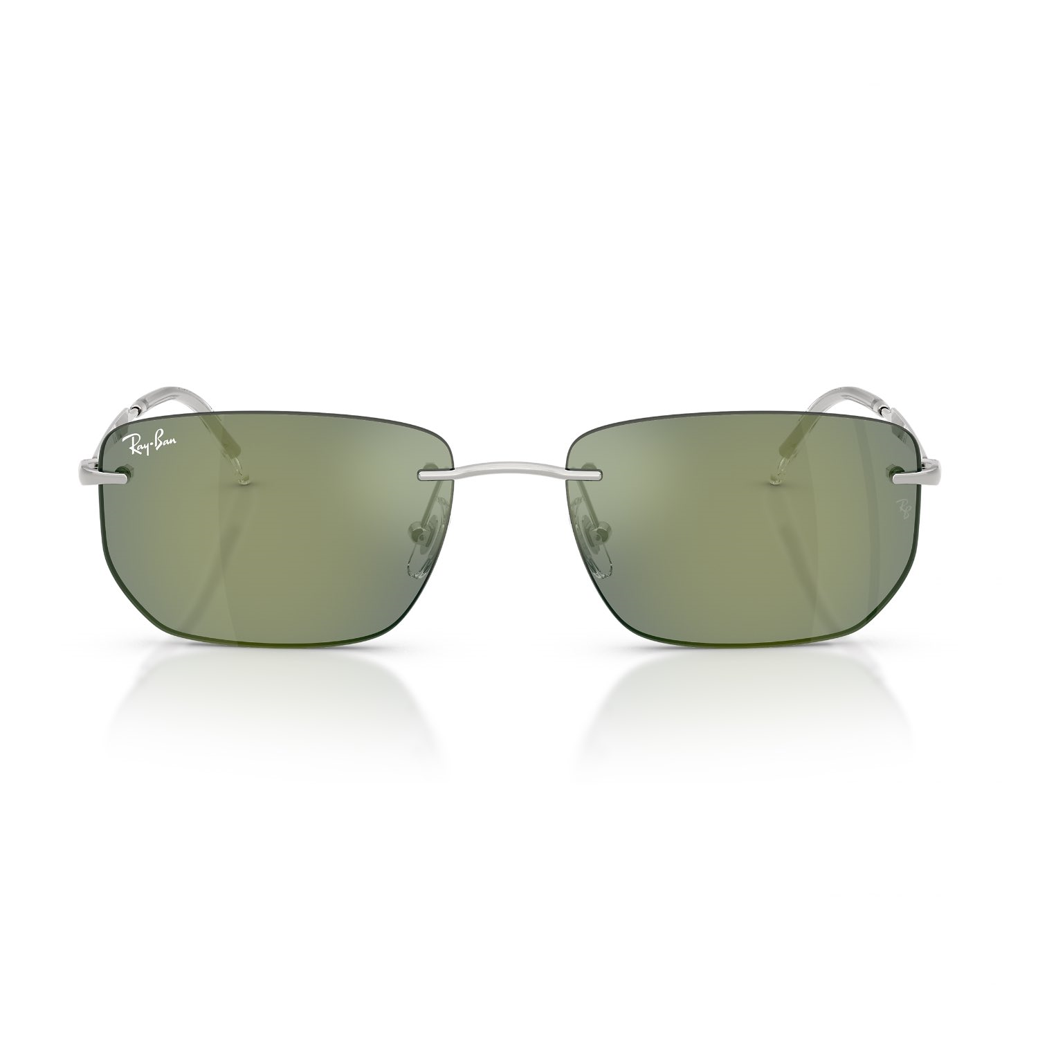 Ray-Ban RB 3768 0036R 56 Unisex Geometrik Aynalı Gümüş Metal Güneş Gözlüğü
