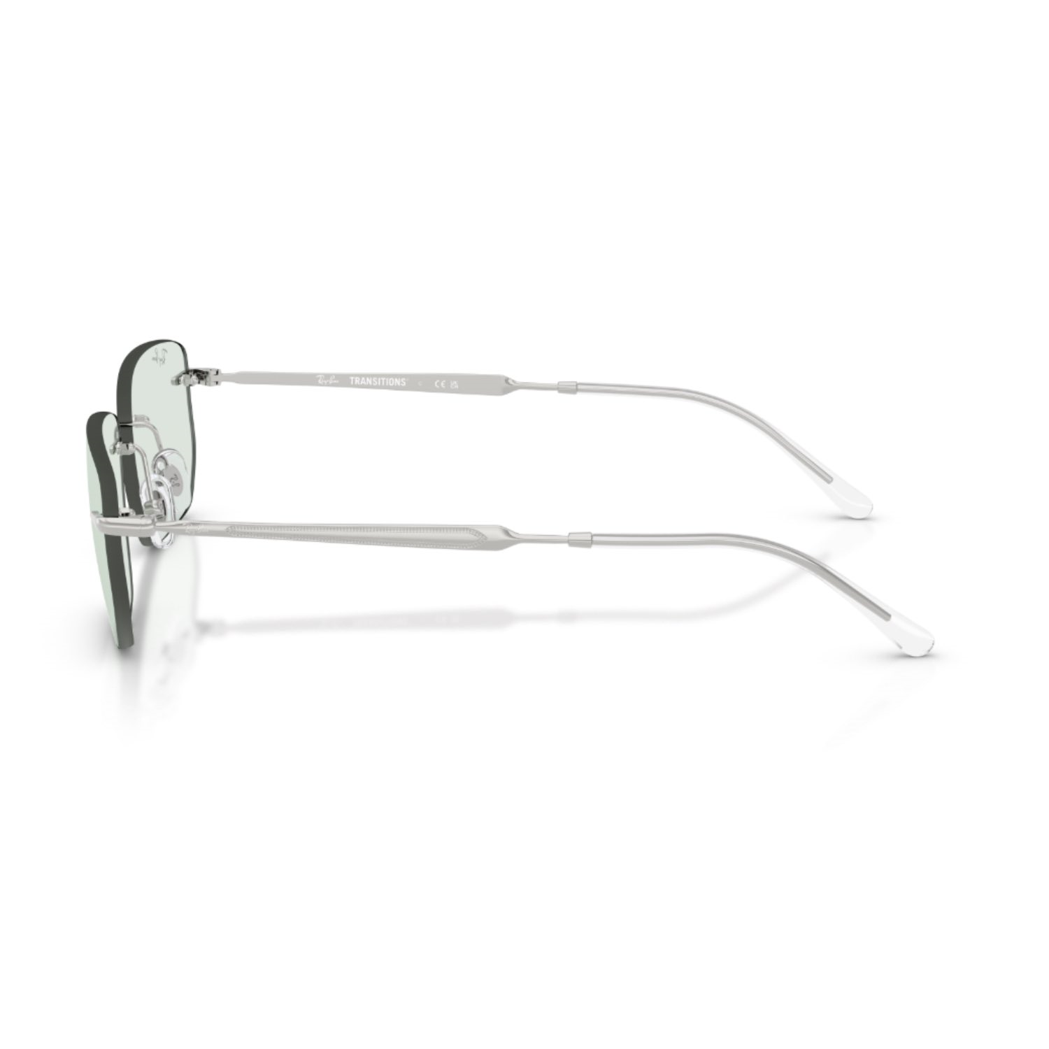 Ray-Ban RB 3768 003M1 56 Transitions ® Color Touch Unisex Geometrik Gümüş Metal Güneş Gözlüğü