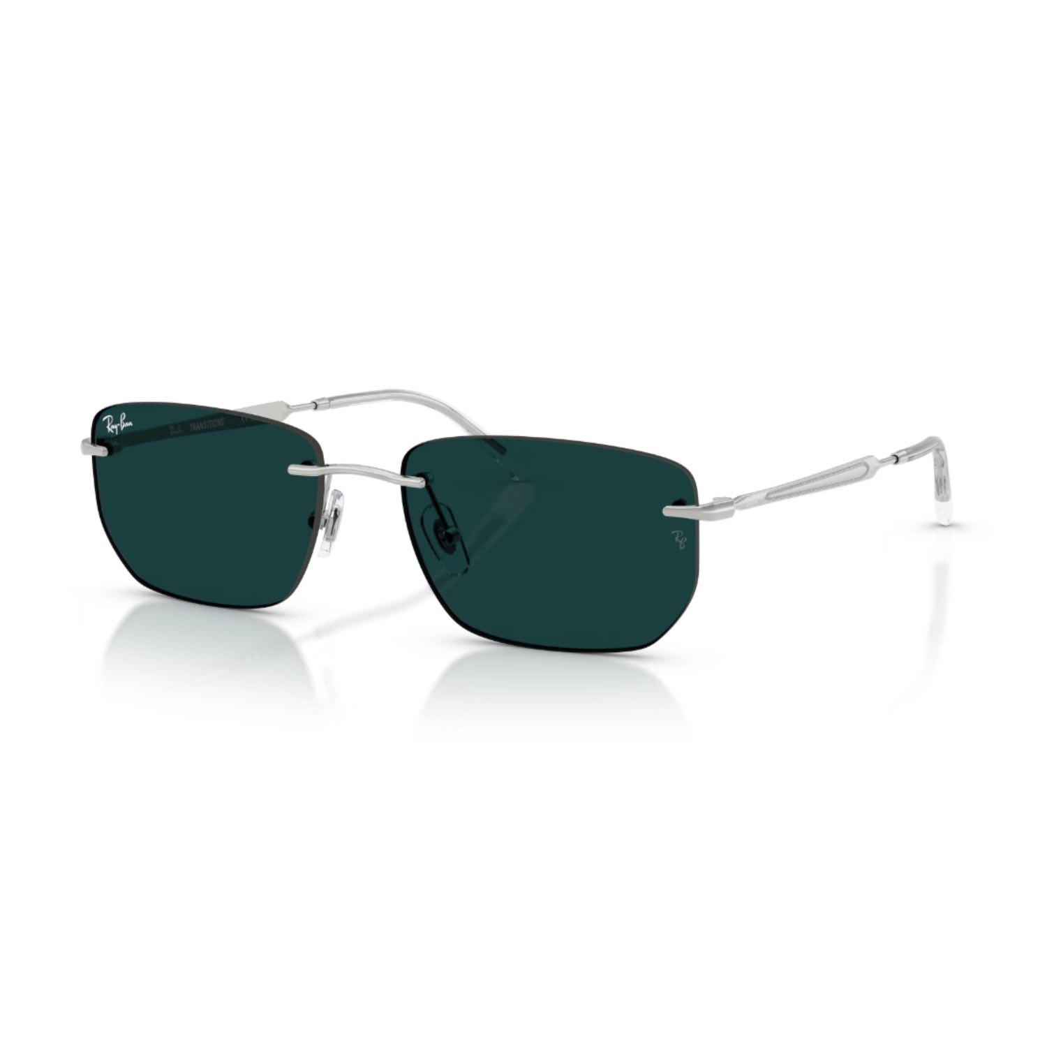 Ray-Ban RB 3768 003M1 56 Transitions ® Color Touch Unisex Geometrik Gümüş Metal Güneş Gözlüğü