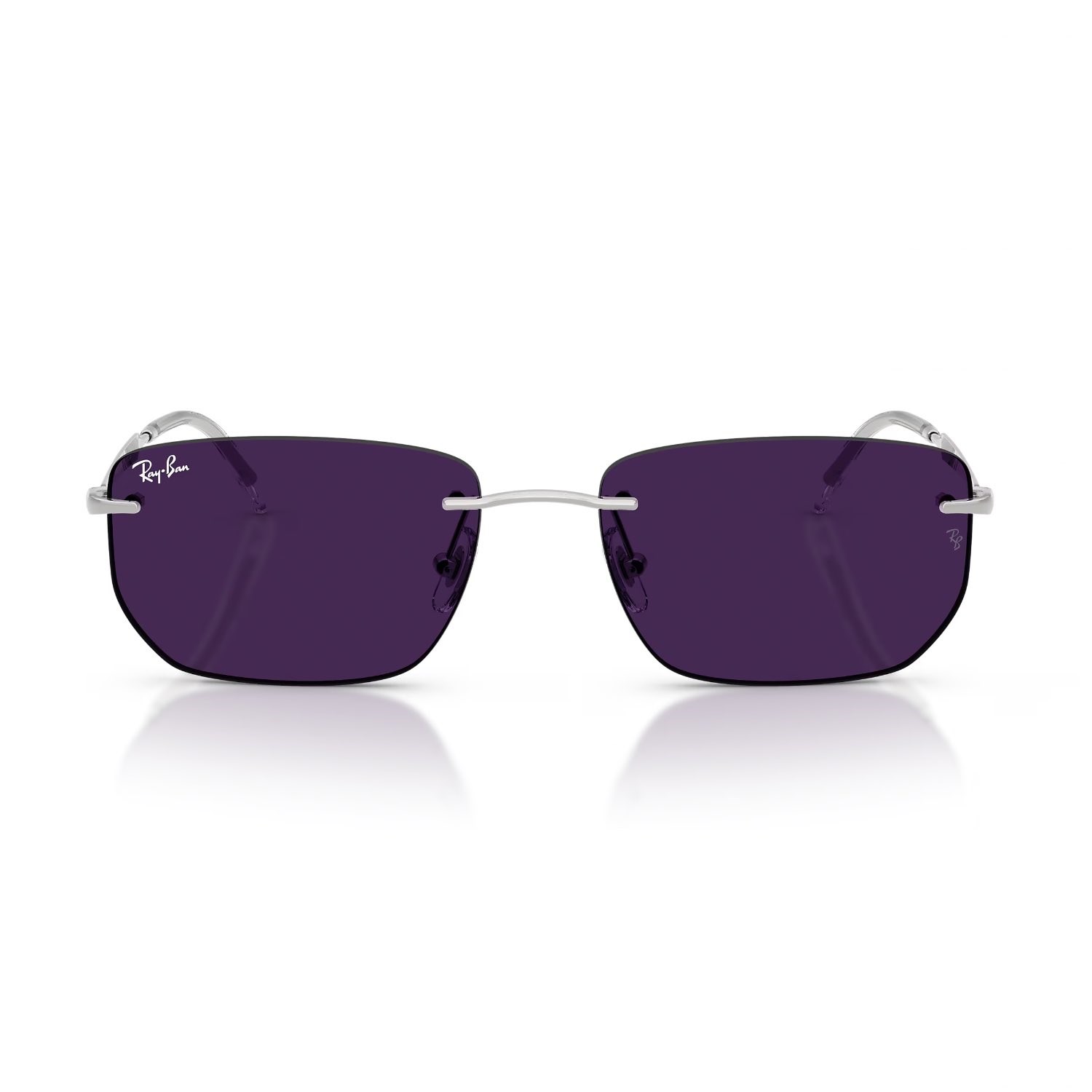Ray-Ban RB 3768 003MH 56 Transitions ® Color Touch Unisex Geometrik Gümüş Metal Güneş Gözlüğü