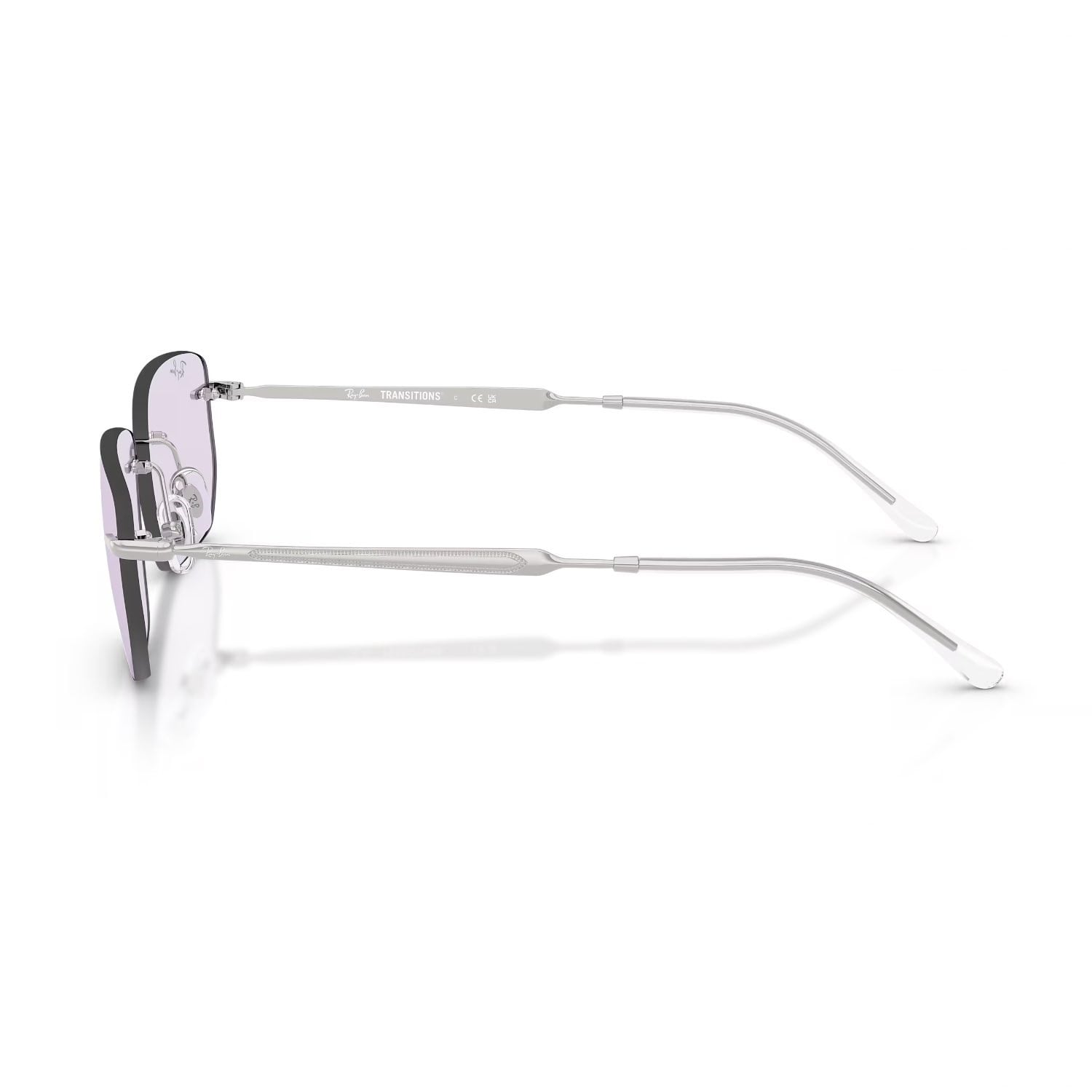 Ray-Ban RB 3768 003MH 56 Transitions ® Color Touch Unisex Geometrik Gümüş Metal Güneş Gözlüğü