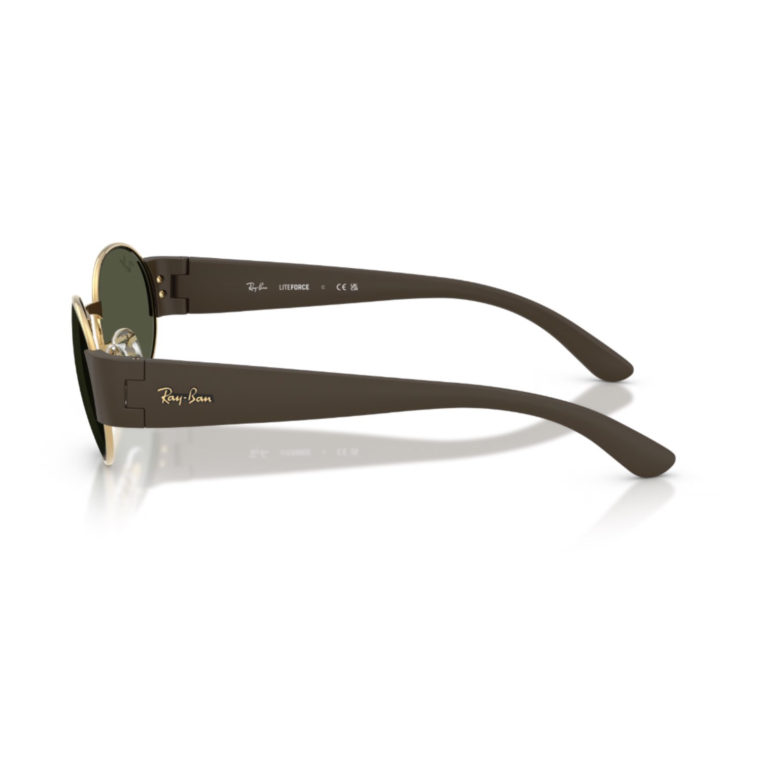 Ray-Ban RB 3770 00131 52 Unisex Oval Gold Metal Güneş Gözlüğü