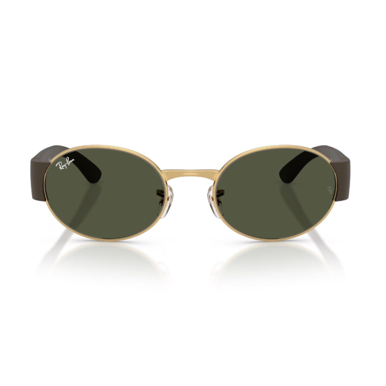 Ray-Ban RB 3770 00131 52 Unisex Oval Gold Metal Güneş Gözlüğü