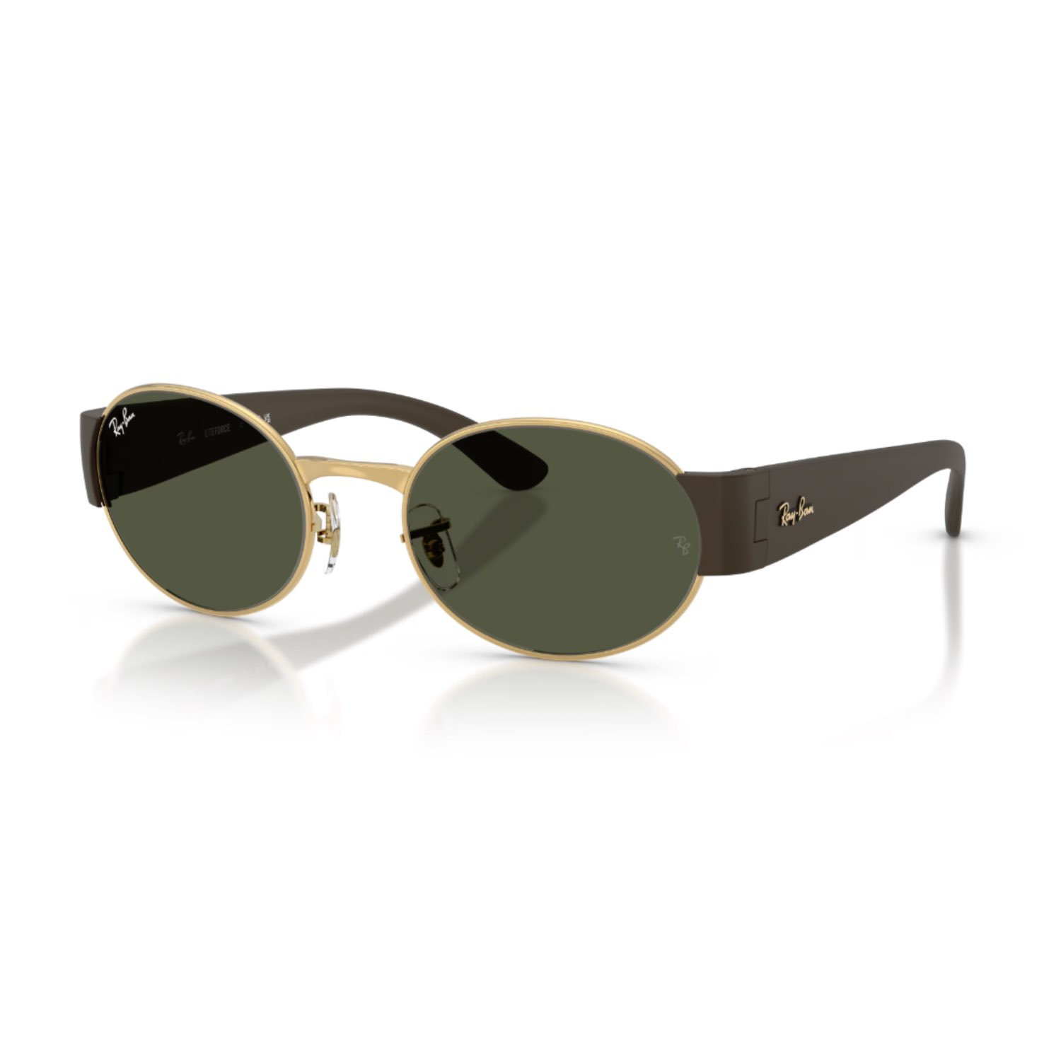 Ray-Ban RB 3770 00131 52 Unisex Oval Gold Metal Güneş Gözlüğü