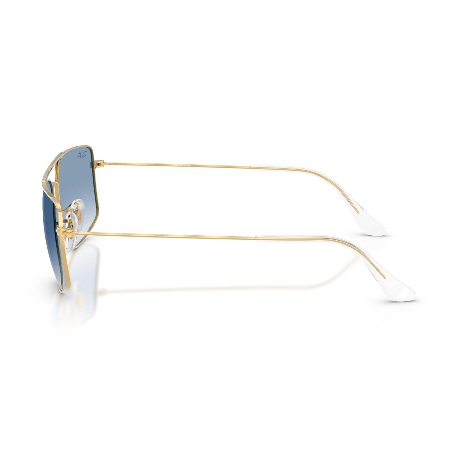 Ray-Ban RB 3779 0013F 56 Explorer 3 Unisex Kare Gold Metal Güneş Gözlüğü