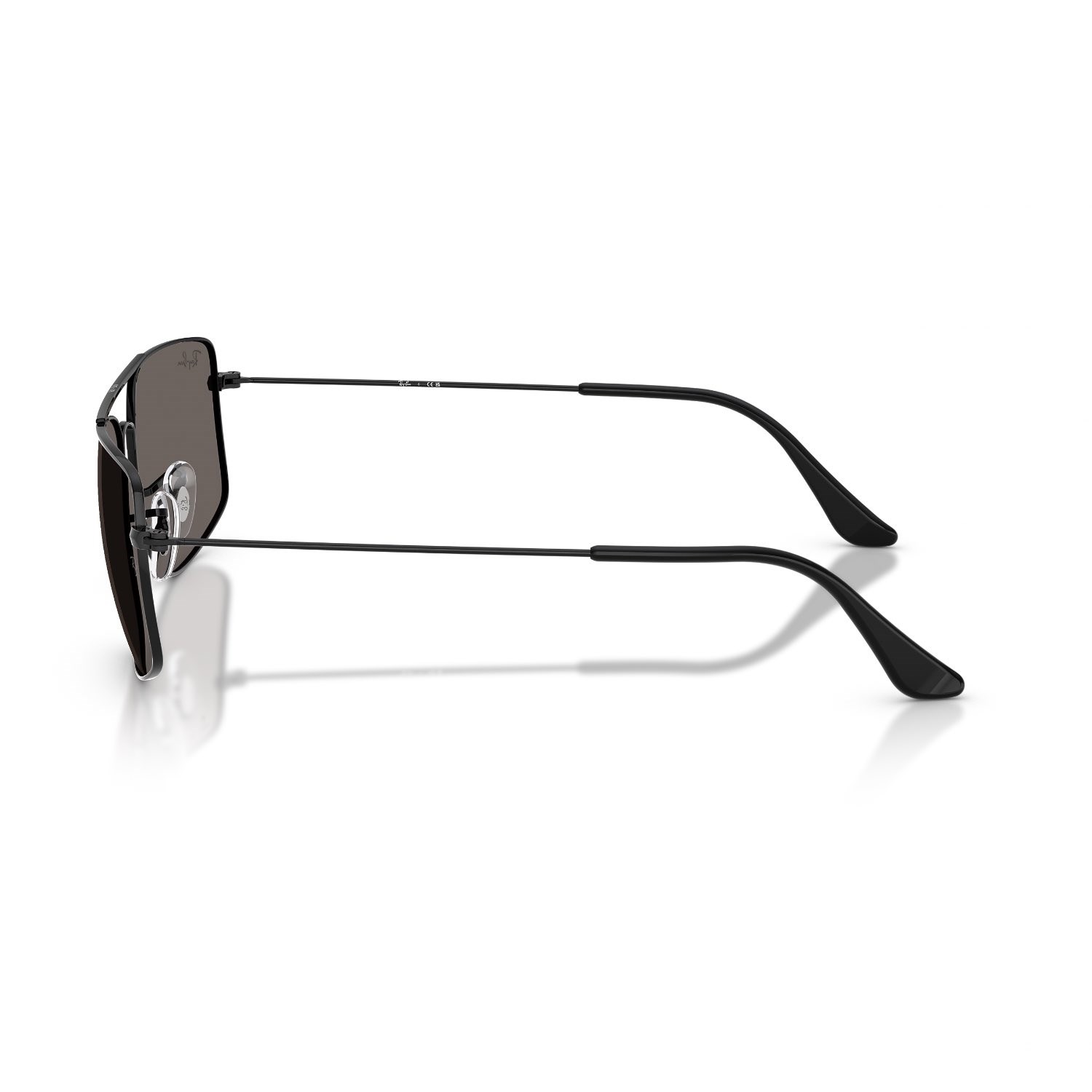 Ray-Ban RB 3779 002B1 56 Explorer 3 Unisex Kare Siyah Metal Güneş Gözlüğü