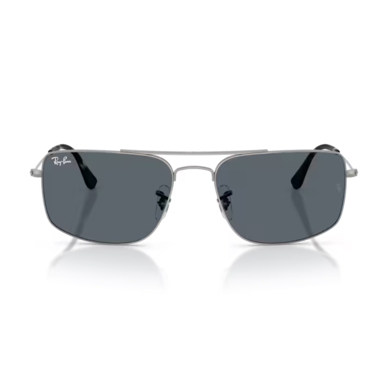 Ray-Ban RB 3779 004R5 56 Explorer 3 Unisex Kare Gri Metal Güneş Gözlüğü