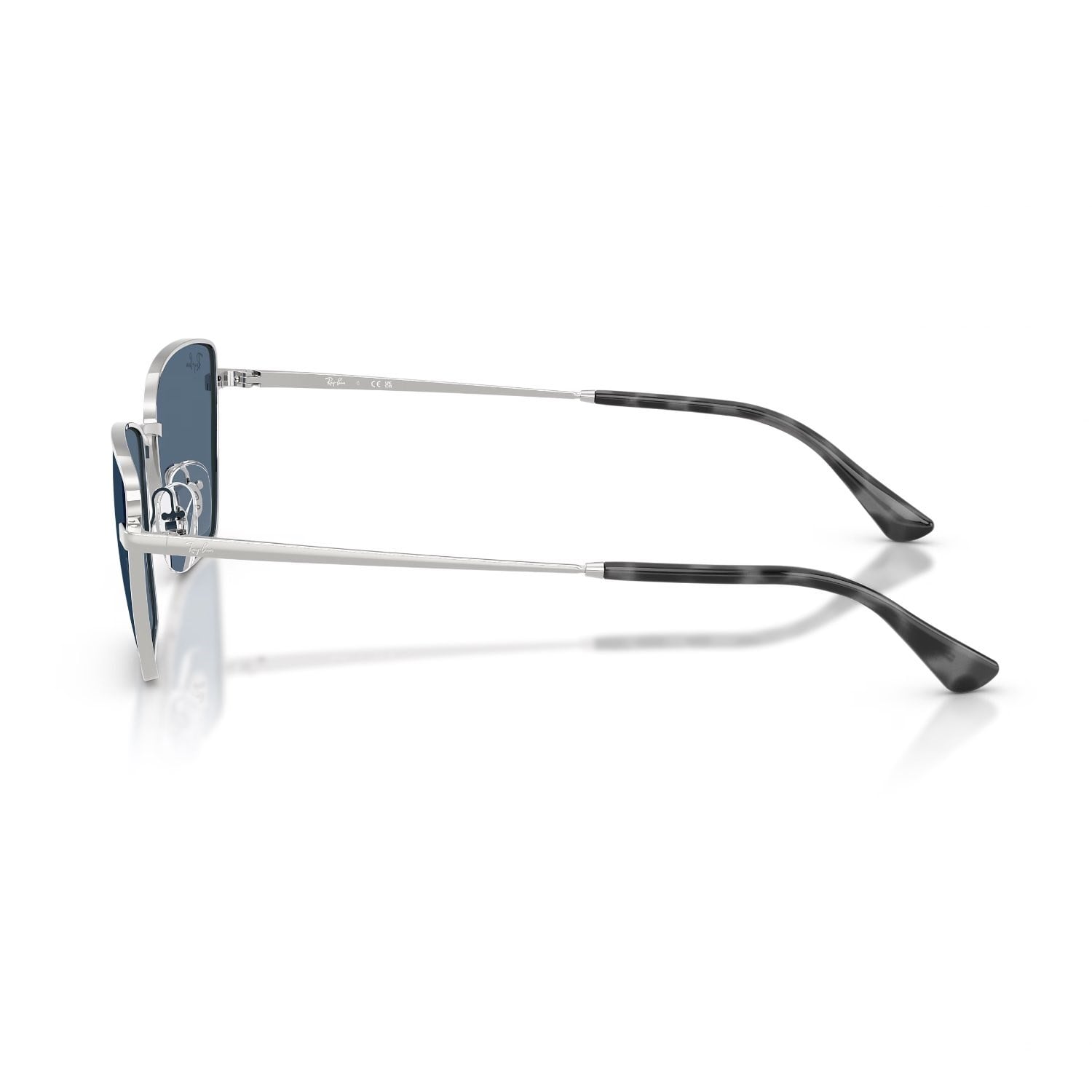 Ray-Ban RB 3783 00380 53 Unisex Geometrik Gümüş Metal Güneş Gözlüğü