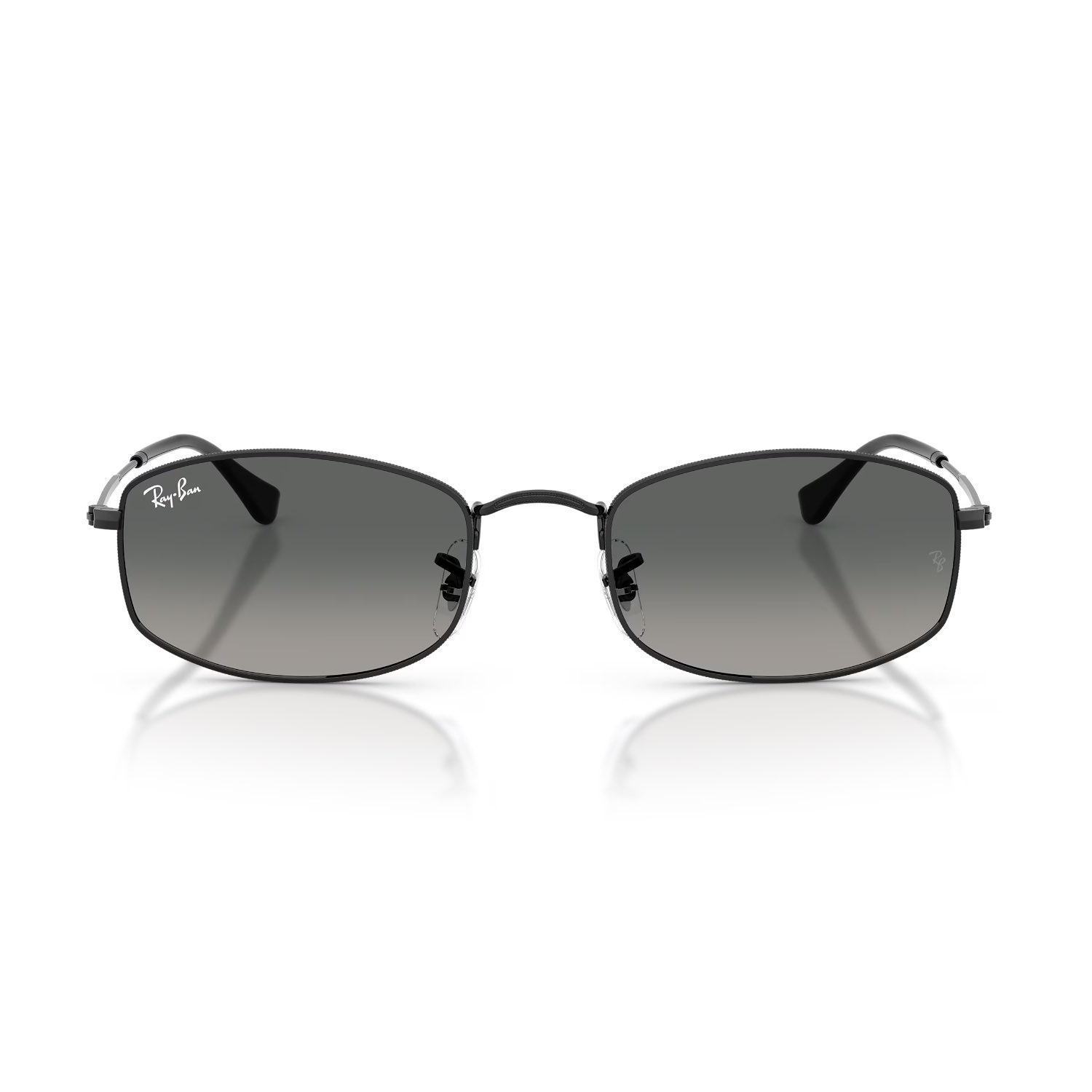Ray-Ban RB 3832 00271 52 Unisex Geometrik Degrade Siyah Metal Güneş Gözlüğü