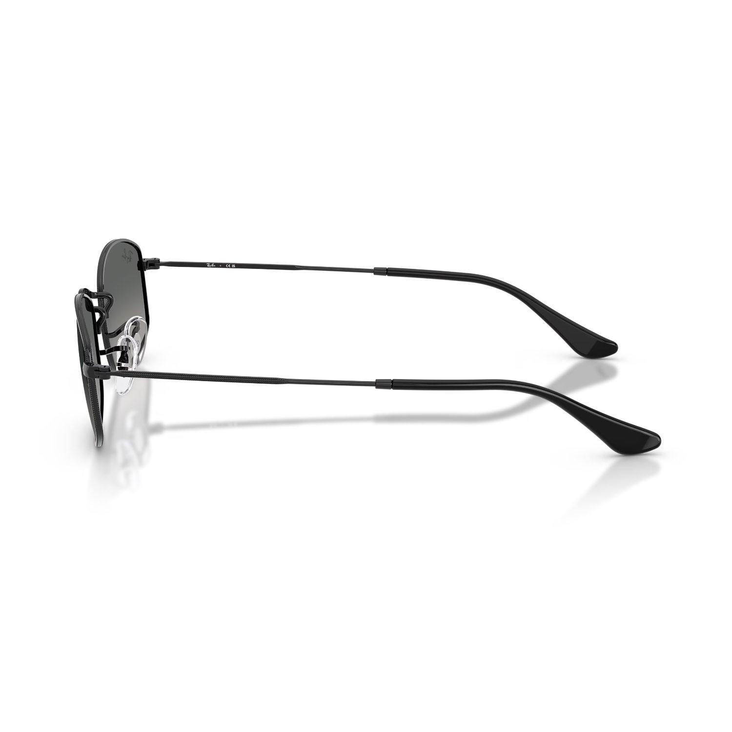 Ray-Ban RB 3832 00271 52 Unisex Geometrik Degrade Siyah Metal Güneş Gözlüğü