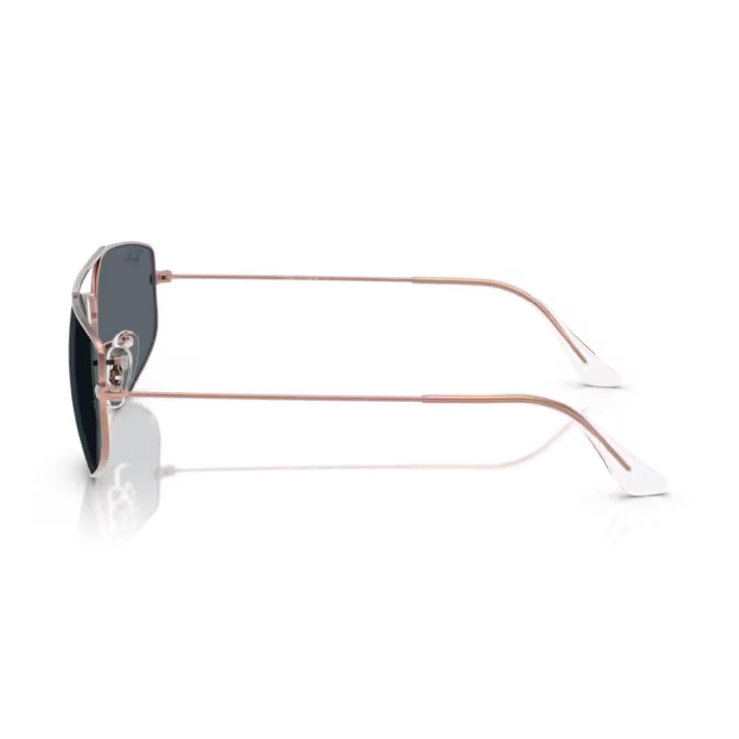Ray-Ban RB 3845 9035R5 57 Unisex Geometrik Bronz Metal Güneş Gözlüğü