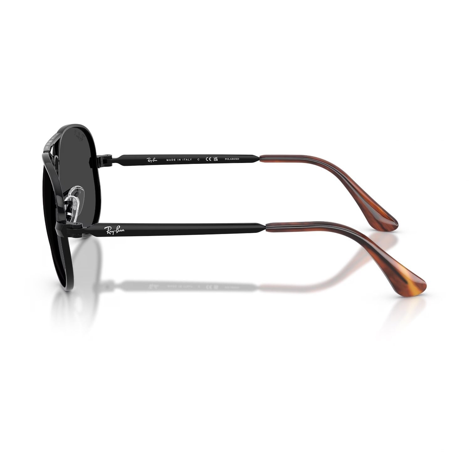 Ray-Ban RB 3925 00248 58 Aviator Max Unisex Polarize Pilot Siyah Metal Güneş Gözlüğü