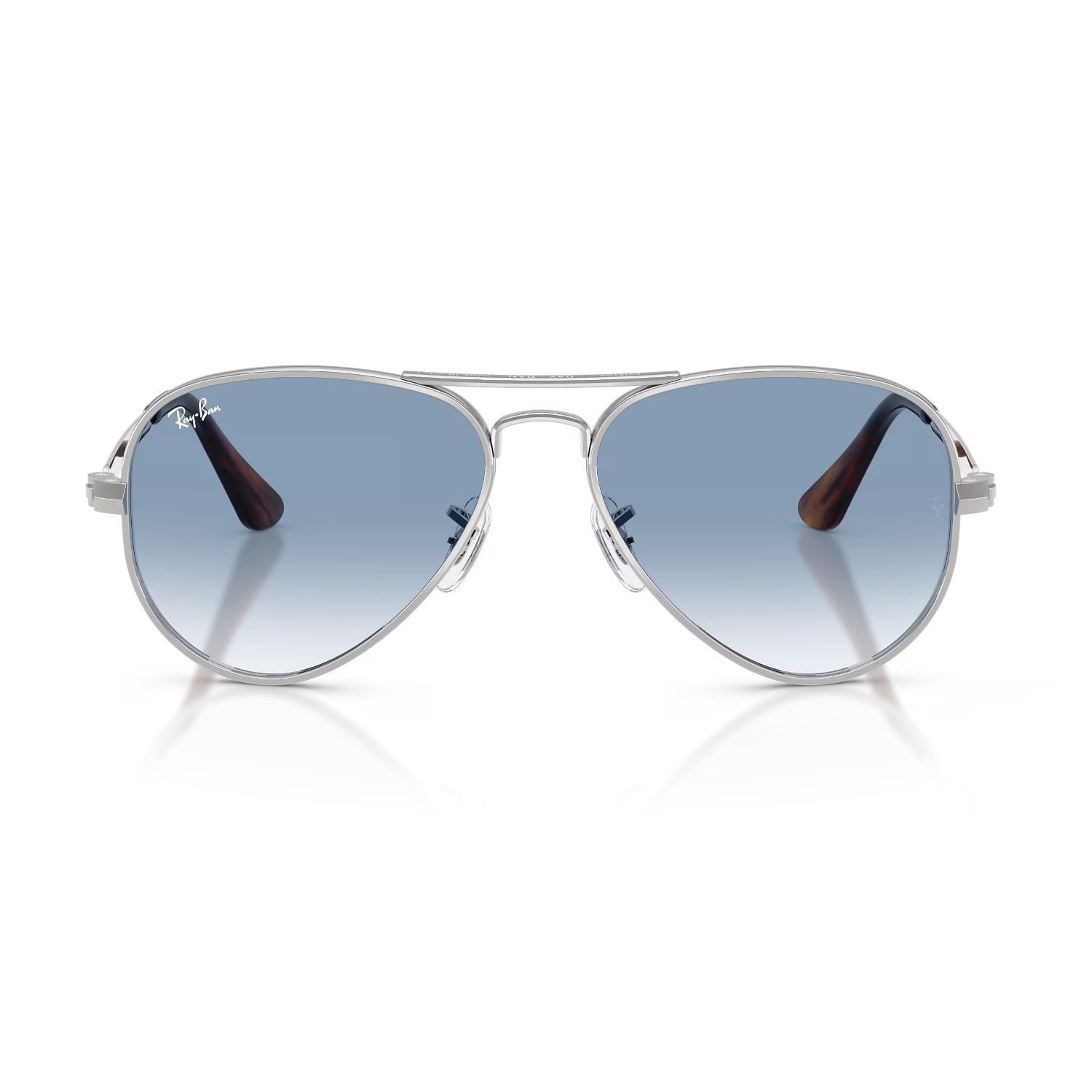 Ray-Ban RB 3925 0033F 58 Aviator Max Unisex Pilot Gümüş Metal Güneş Gözlüğü