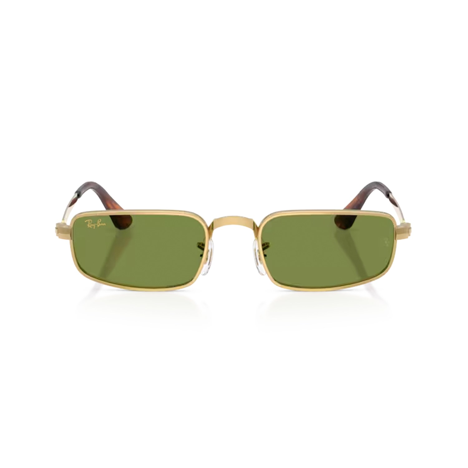 Ray-Ban RB 3927 0014E 54 A$AP ROCKY Unisex Dikdörtgen Gold Metal Güneş Gözlüğü
