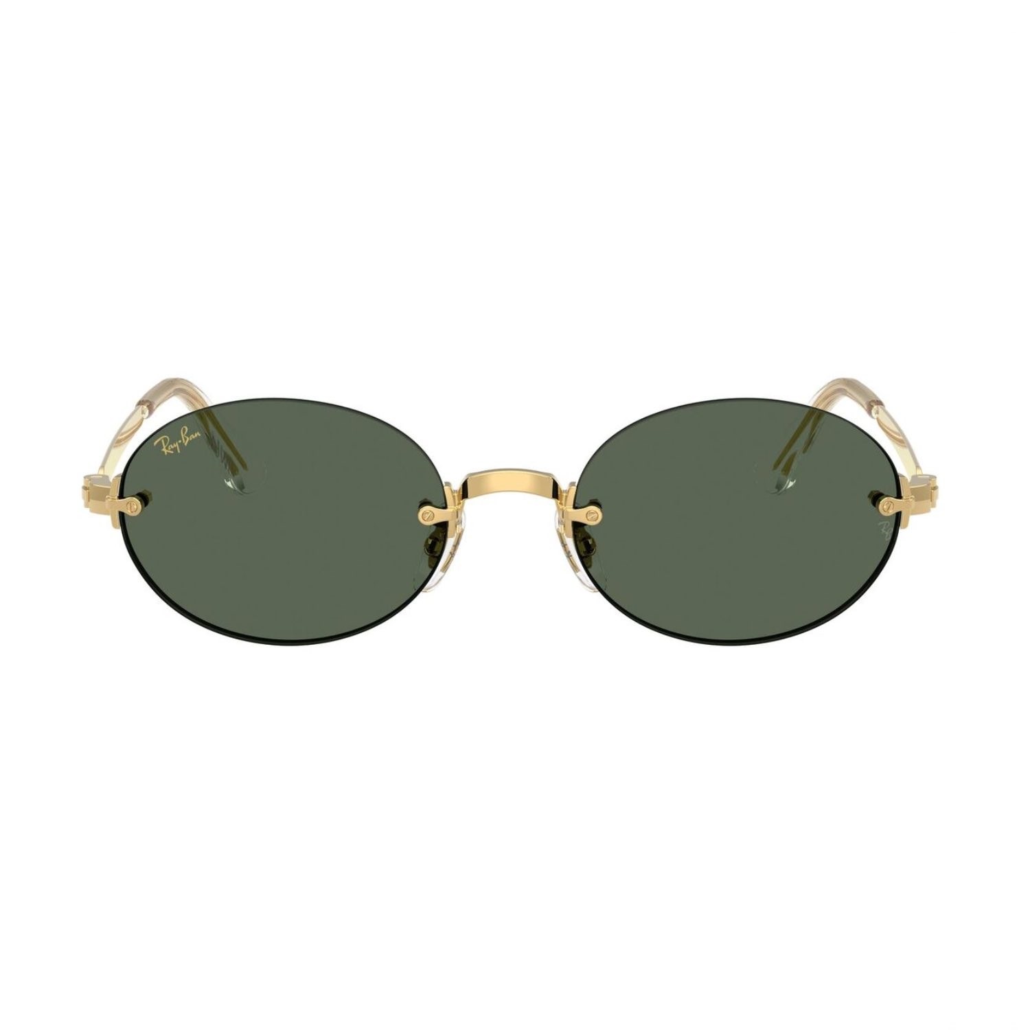 Ray-Ban RB 3929 00171 54 A$AP ROCKY Unisex Oval Gold Metal Güneş Gözlüğü
