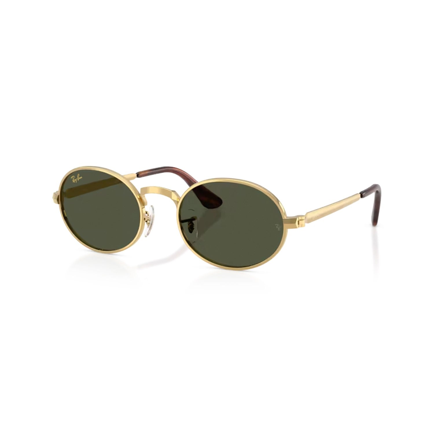 Ray-Ban RB 3931 00131 54 A$AP ROCKY Unisex Oval Gold Metal Güneş Gözlüğü 