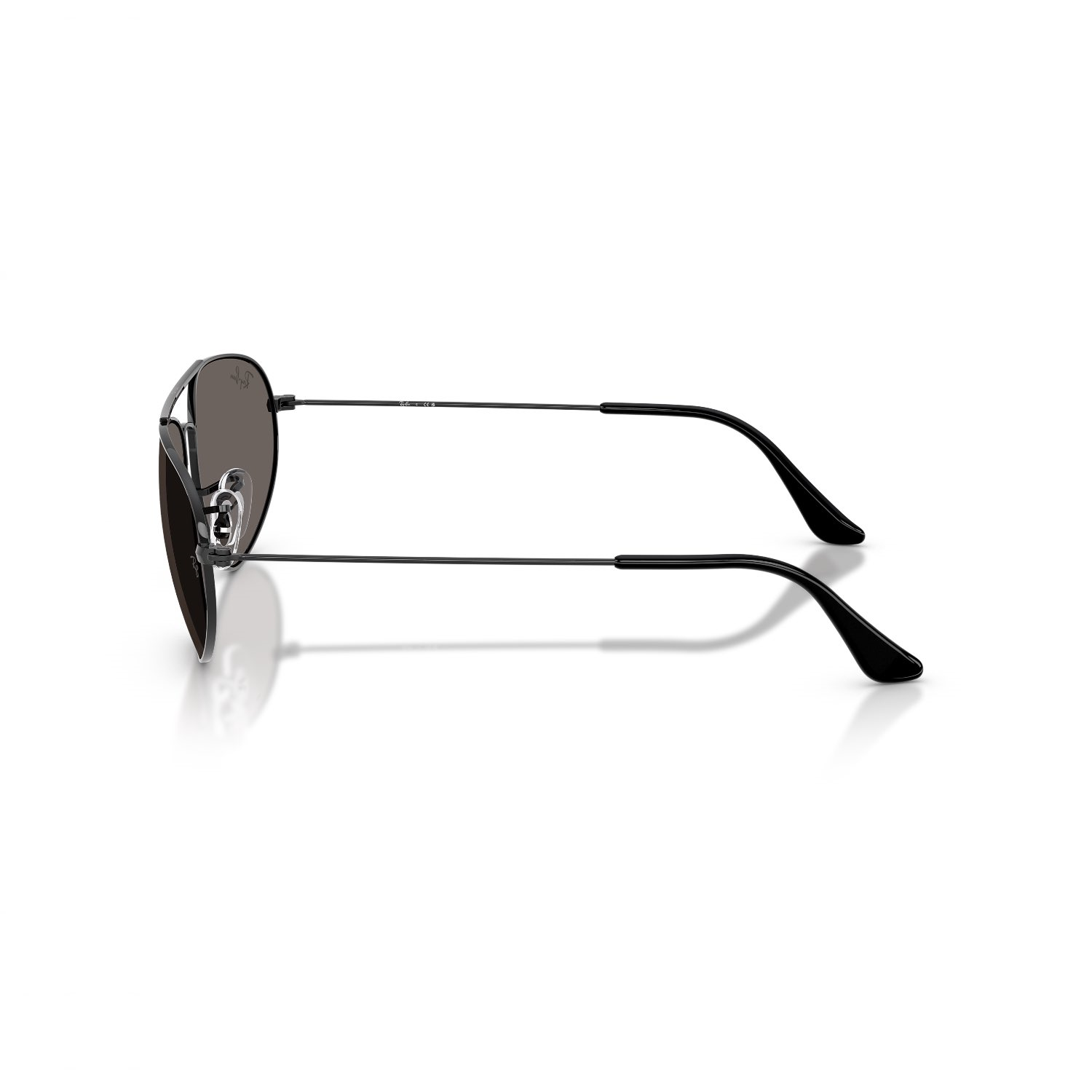 Ray-Ban RB 3945 002B1 60 Unisex Geometrik Siyah Metal Güneş Gözlüğü