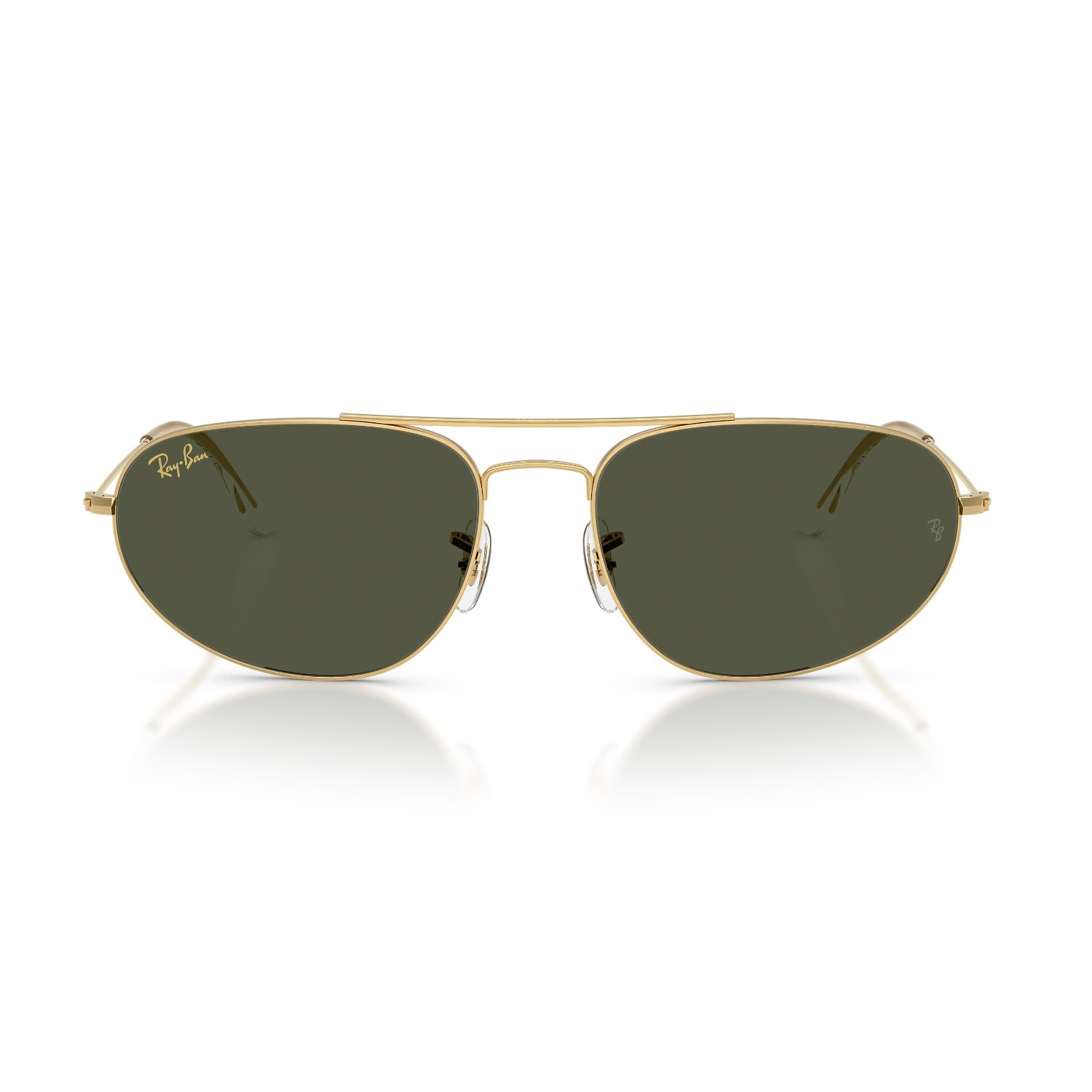 Ray-Ban RB 3945 919631 60 Unisex Geometrik Gold Metal Güneş Gözlüğü