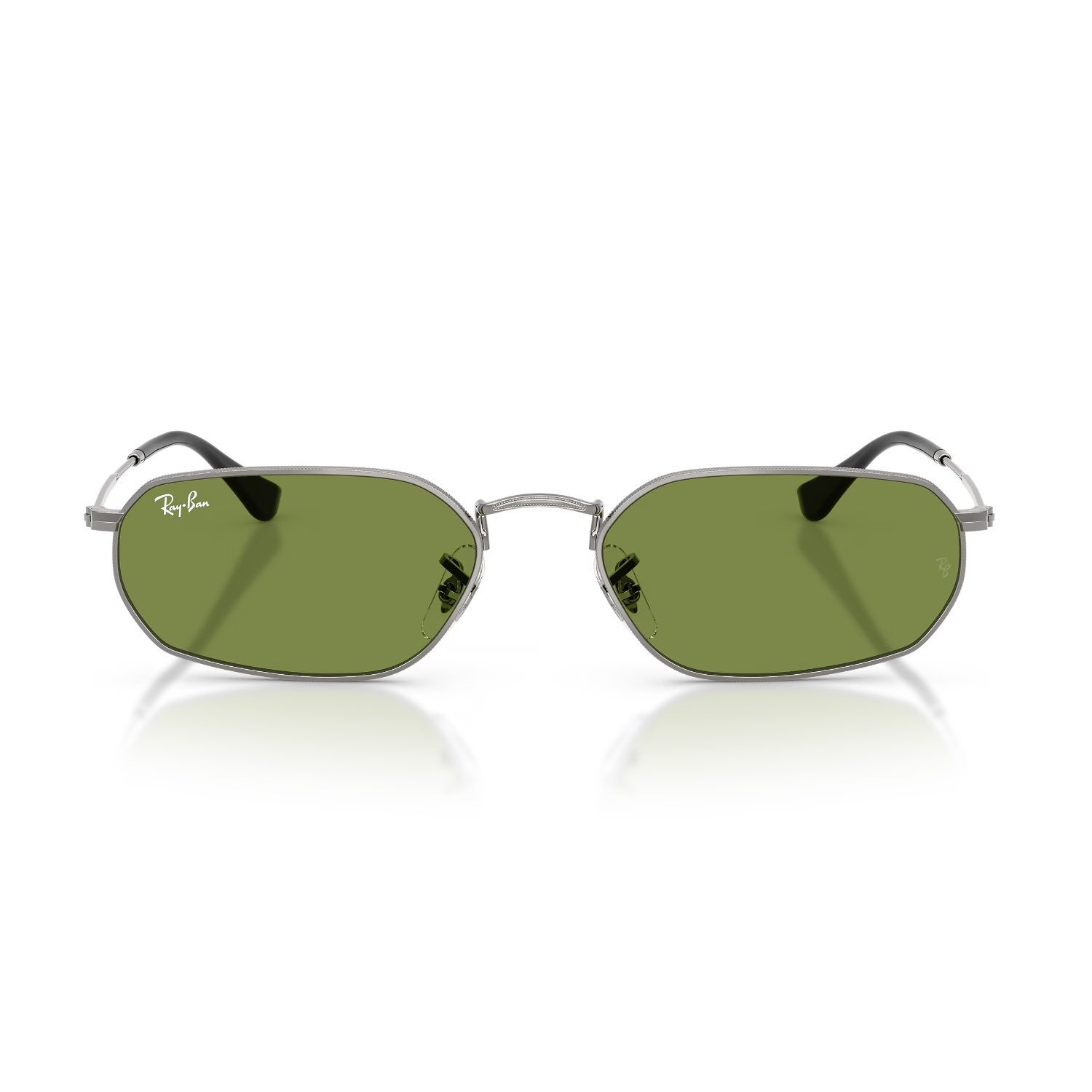 Ray-Ban RB 3947 0044E 54 Unisex Geometrik Gri Metal Güneş Gözlüğü