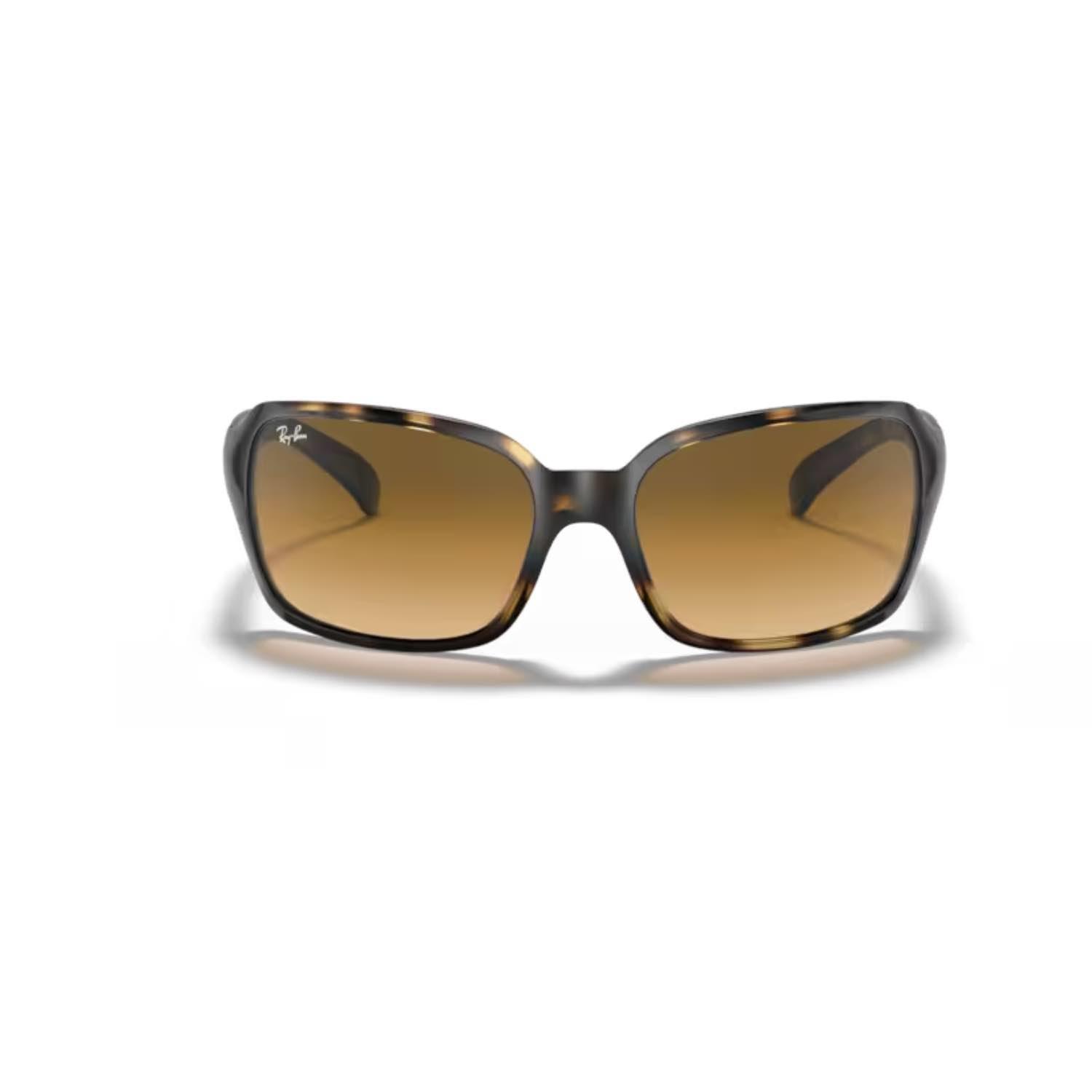 Ray-Ban RB 4068 71051 60 Kadın Kare Kırçıllı Kahverengi Kemik Güneş Gözlüğü