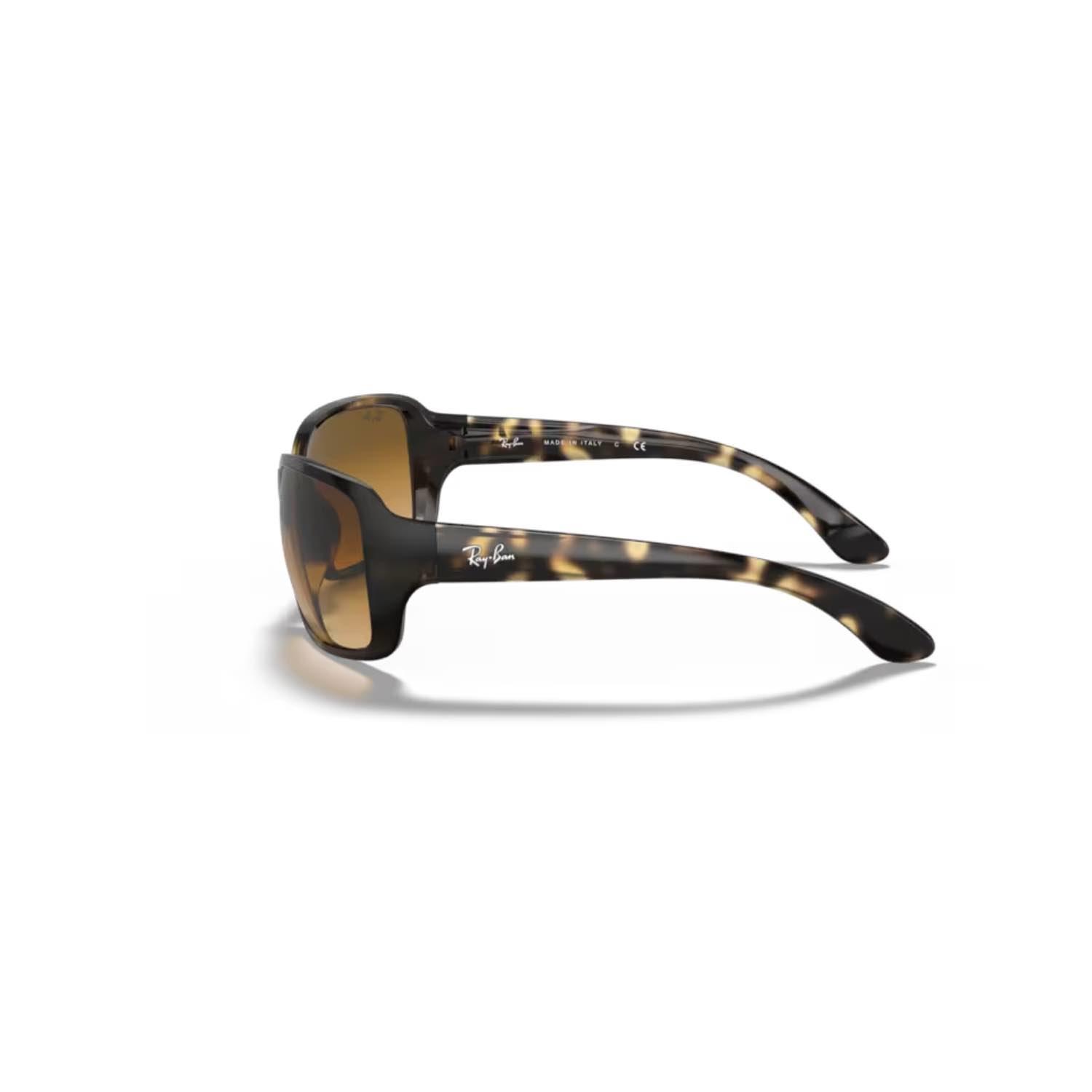 Ray-Ban RB 4068 71051 60 Kadın Kare Kırçıllı Kahverengi Kemik Güneş Gözlüğü