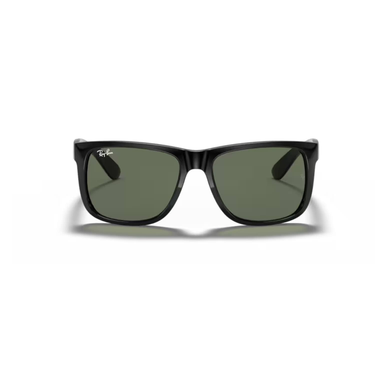 Ray-Ban RB 4165 60171 55 Justin Unisex Kare Siyah Kemik Güneş Gözlüğü
