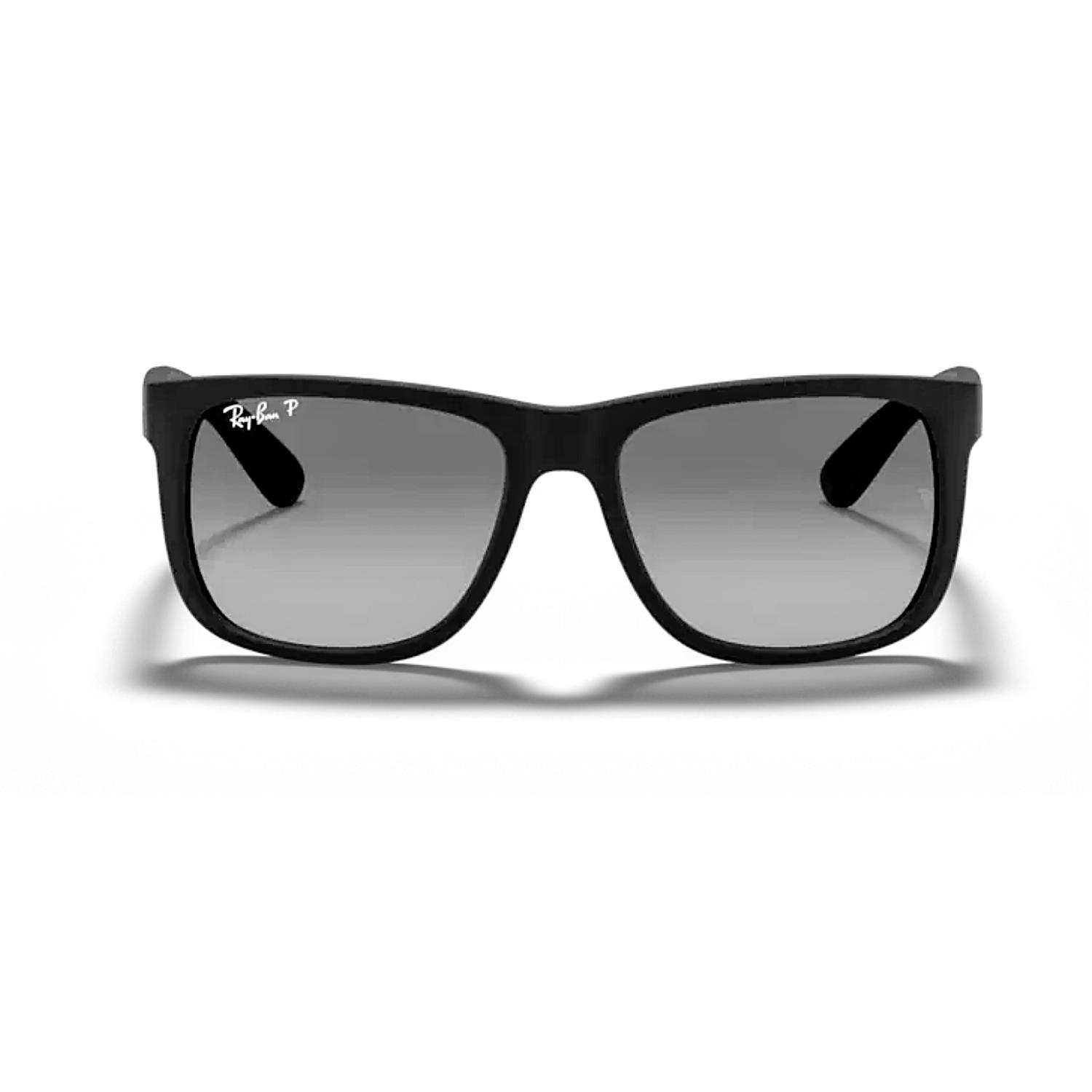 Ray-Ban RB 4165 622T3 55 Justin Unisex Polarize Siyah Güneş Gözlüğü