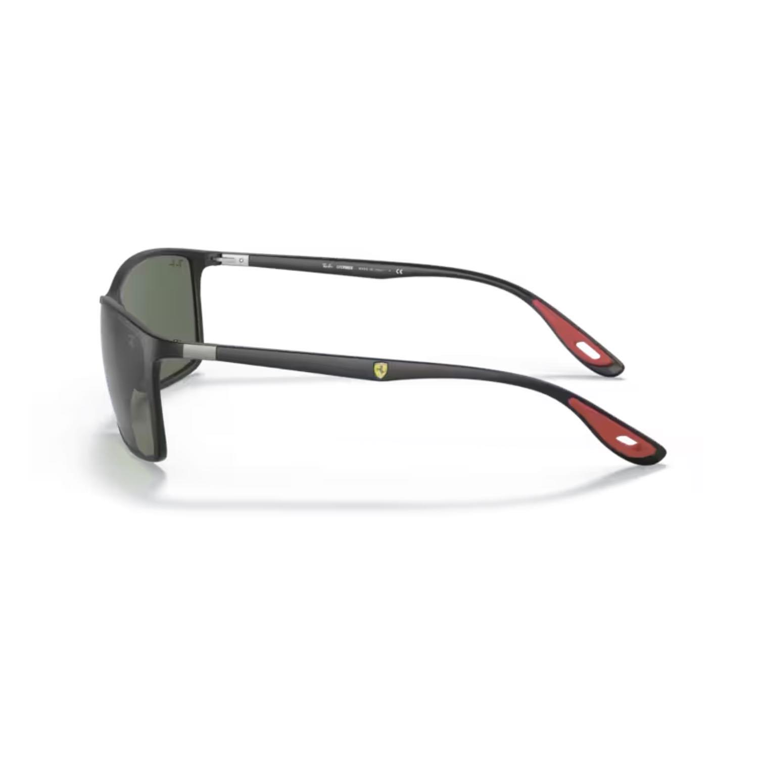 Ray-Ban RB 4179M F60271 60 Unisex Kare Siyah Metal Güneş Gözlüğü