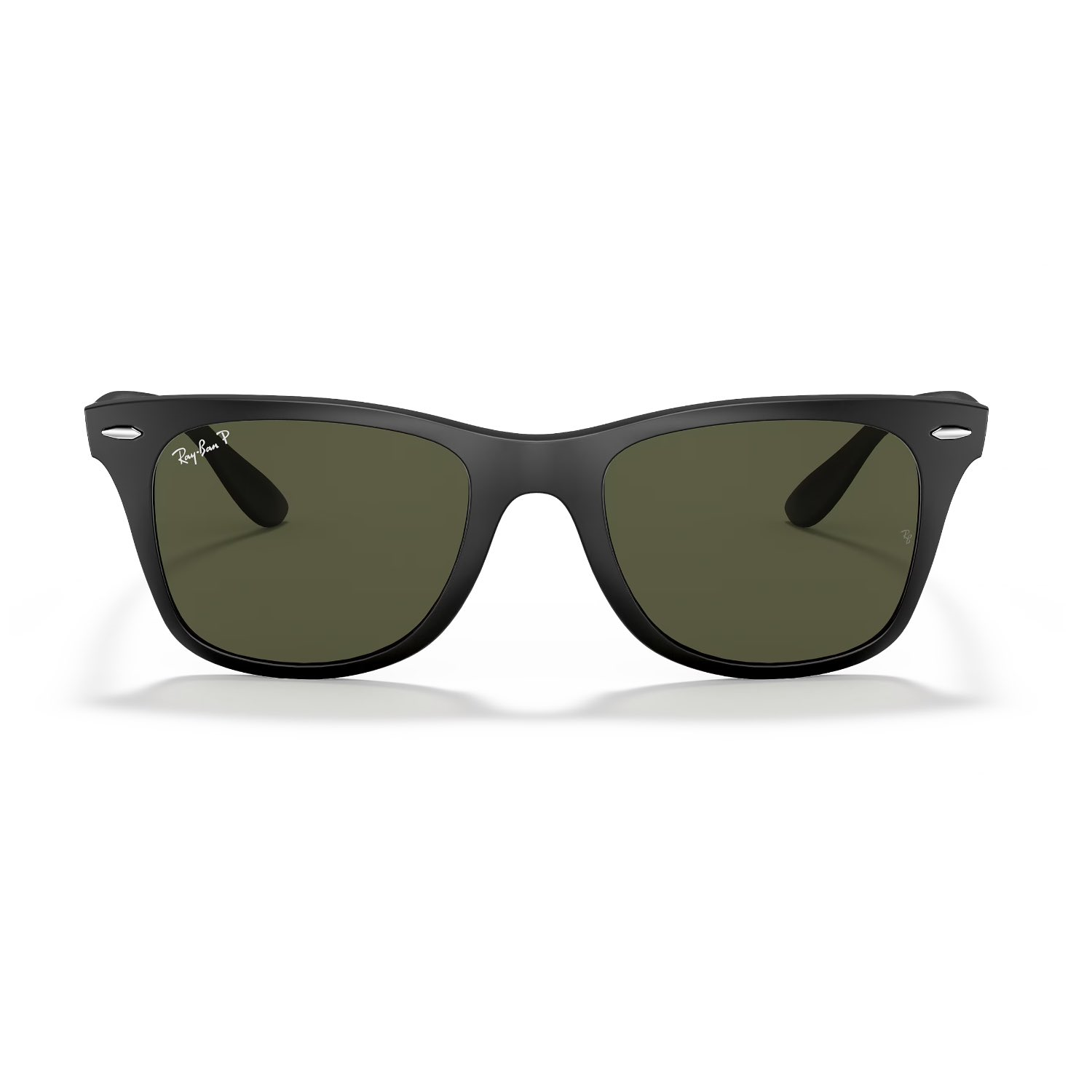 Ray-Ban RB 4195 601S9A 52 Wayfarer Liteforce Unisex Polarize Kare Siyah Kemik Güneş Gözlüğü