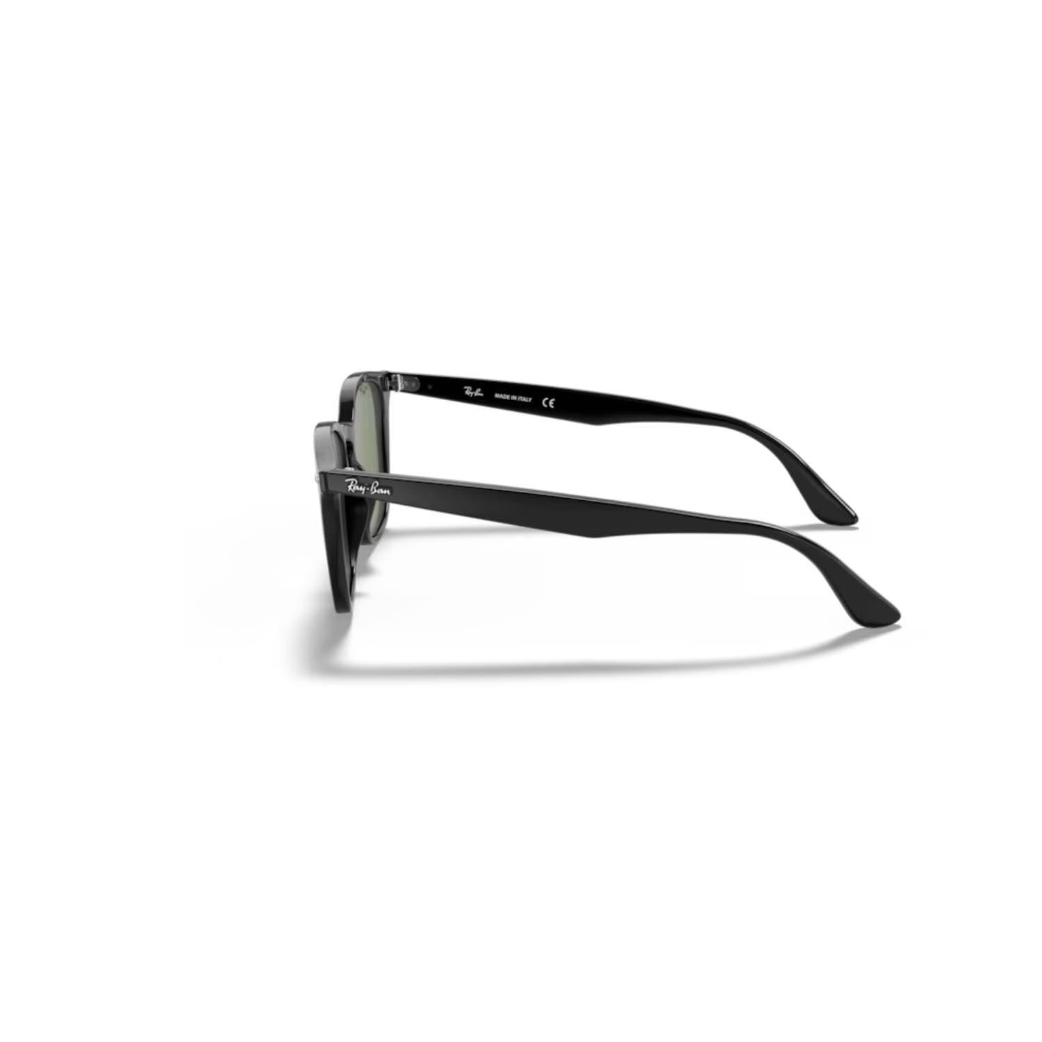 Ray-Ban RB 4258 60171 50 Unisex Kare Siyah Kemik Güneş Gözlüğü