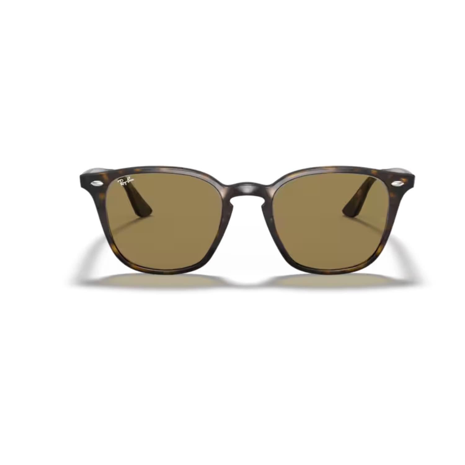 Ray-Ban RB 4258 71073 50 Unisex Kare Kırçıllı Kahverengi Kemik Güneş Gözlüğü