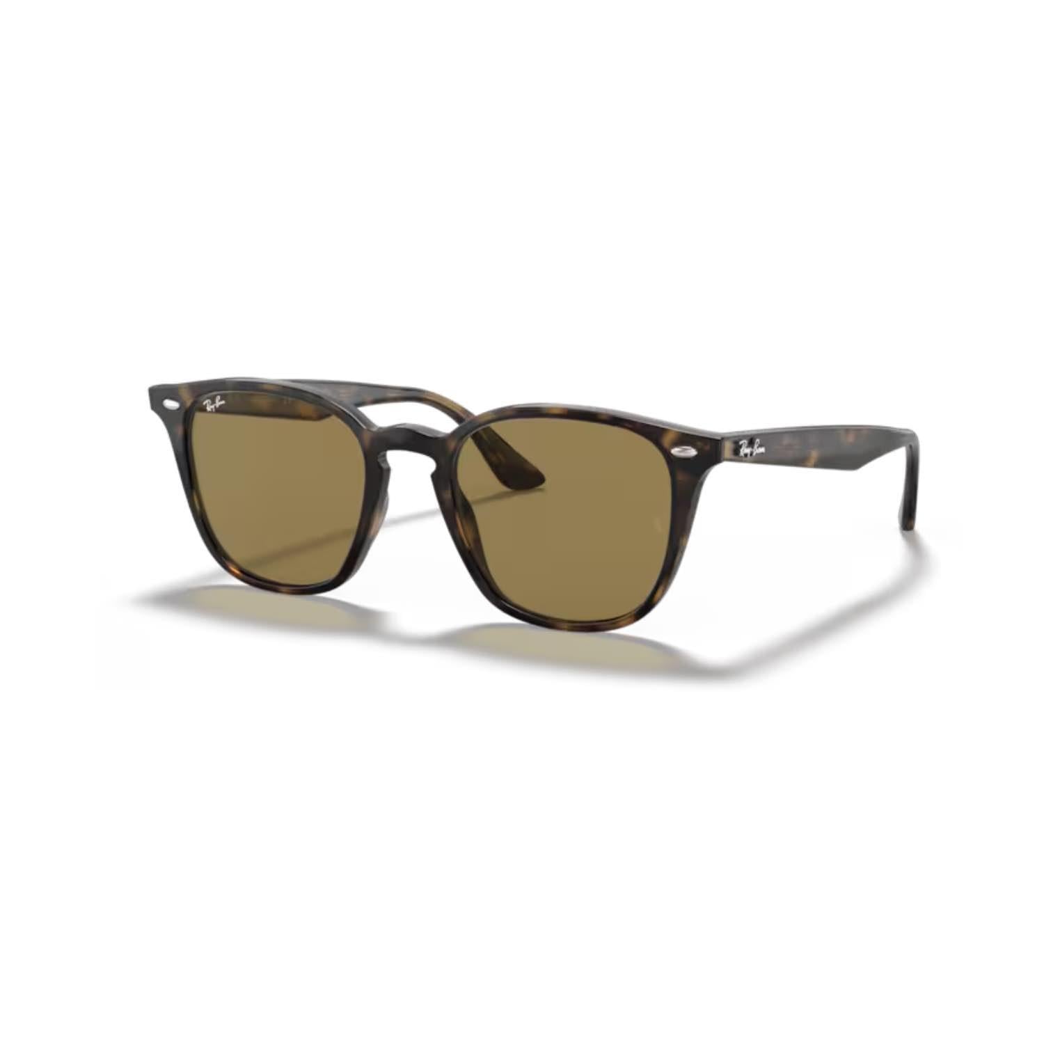 Ray-Ban RB 4258 71073 50 Unisex Kare Kırçıllı Kahverengi Kemik Güneş Gözlüğü