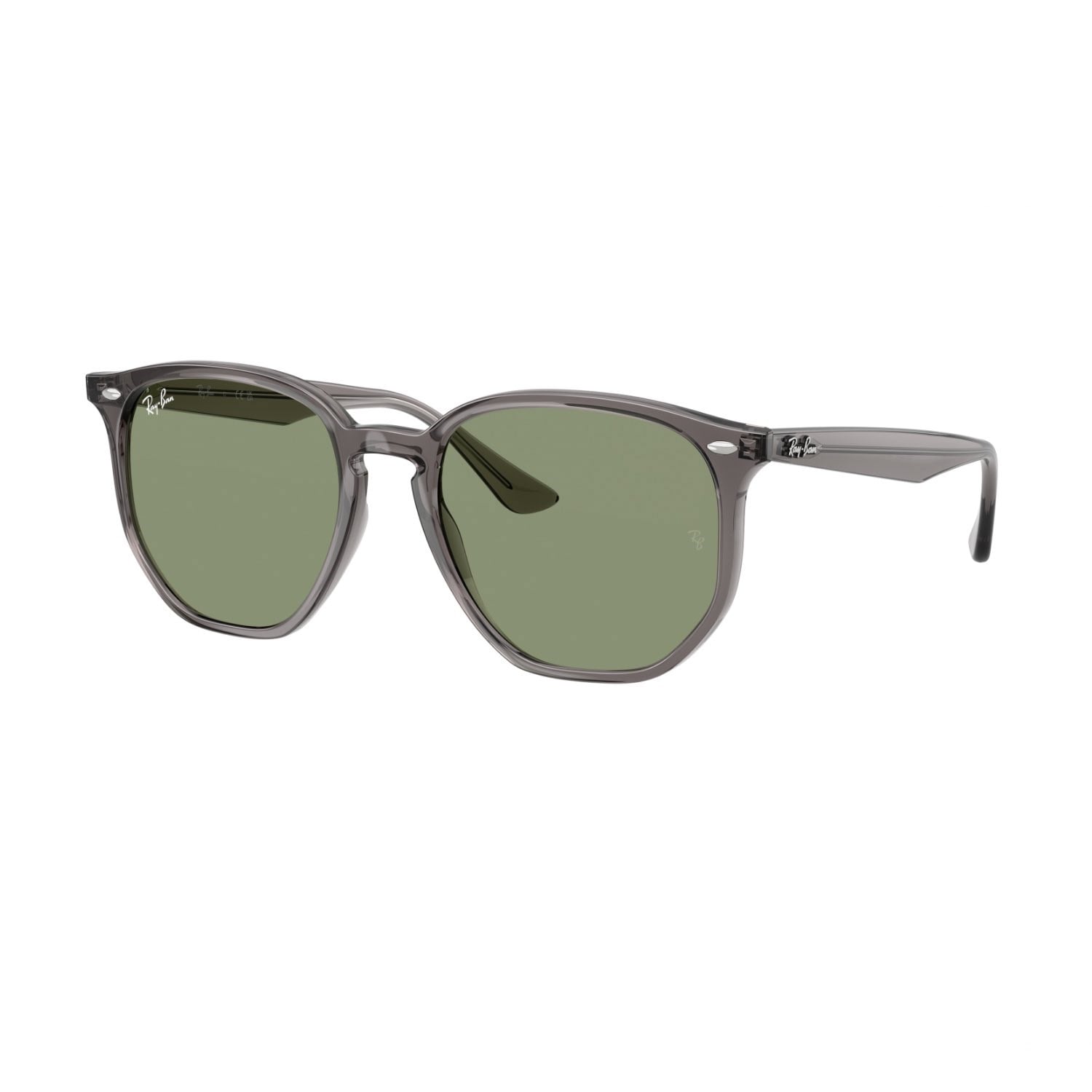 Ray-Ban RB 4306 687382 54 Unisex Geometrik Gri Kemik Güneş Gözlüğü