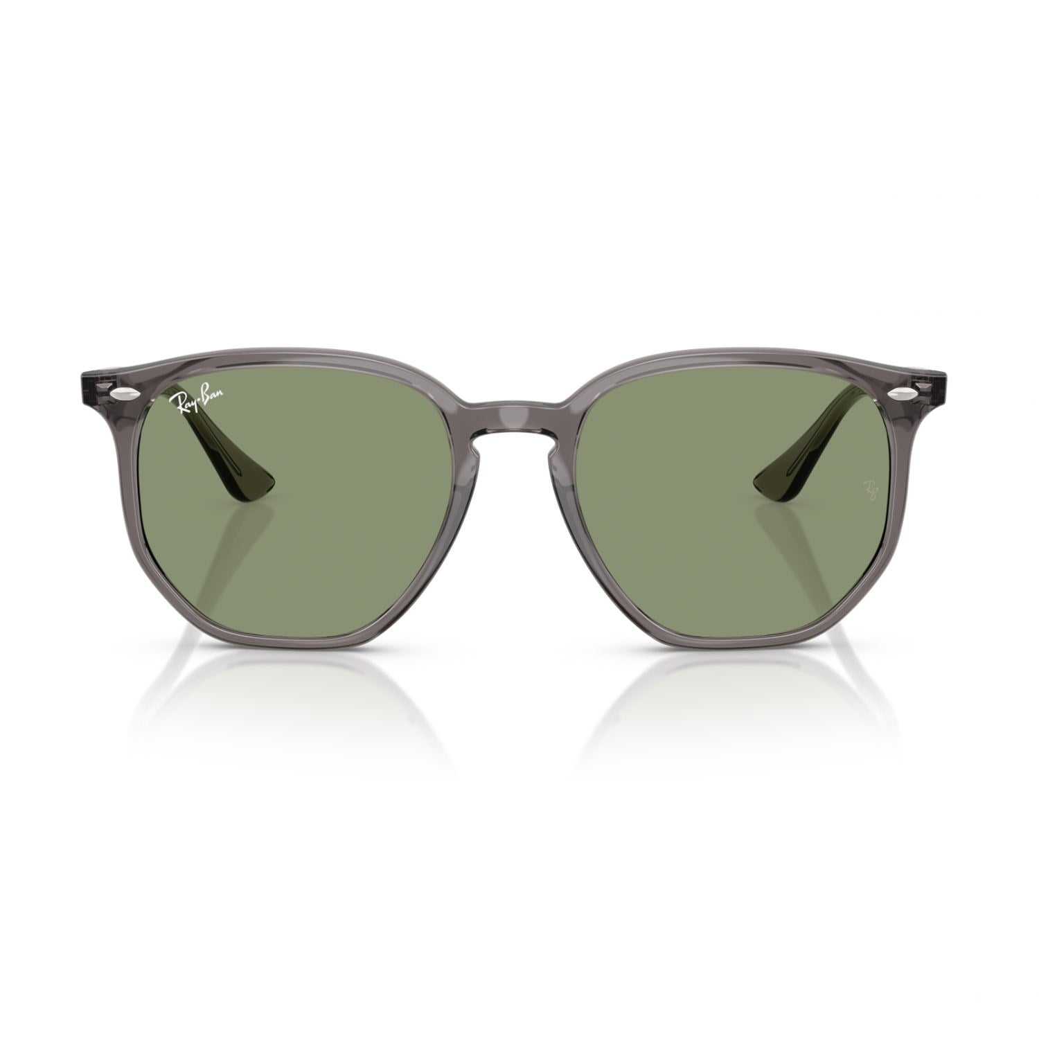 Ray-Ban RB 4306 687382 54 Unisex Geometrik Gri Kemik Güneş Gözlüğü