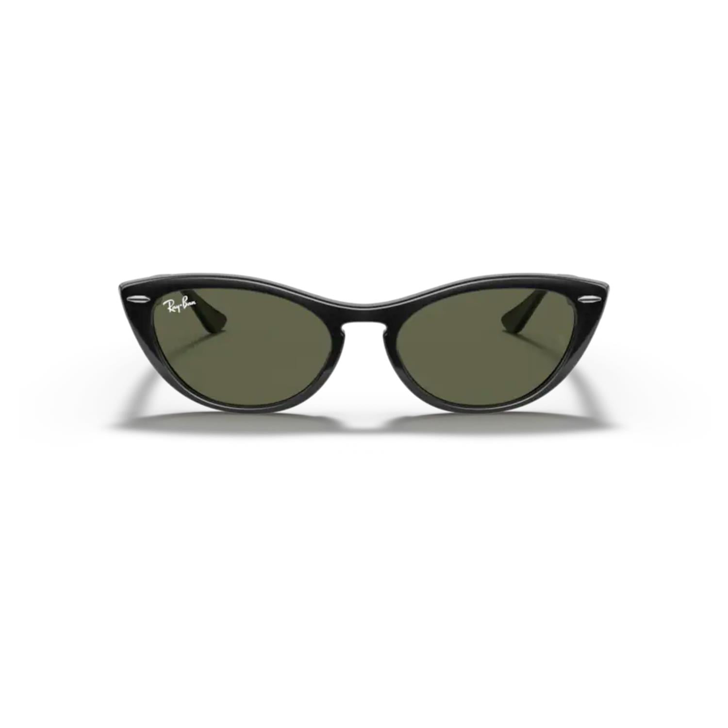 Ray-Ban RB 4314N 60131 54 Kadın Cateye Siyah Kemik Güneş Gözlüğü