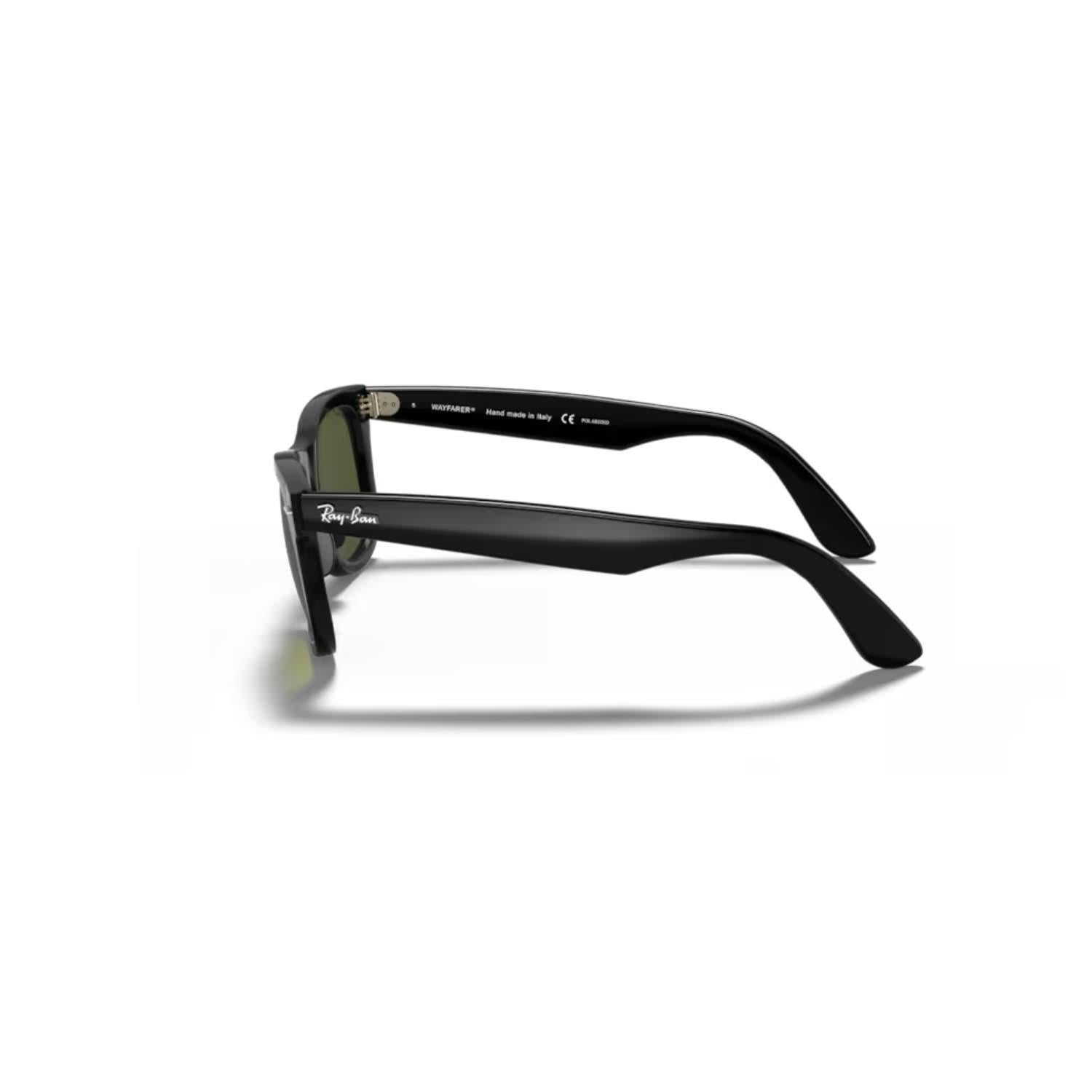 Ray-Ban RB 4340 60158 50 Unisex Kare Siyah Kemik Güneş Gözlüğü