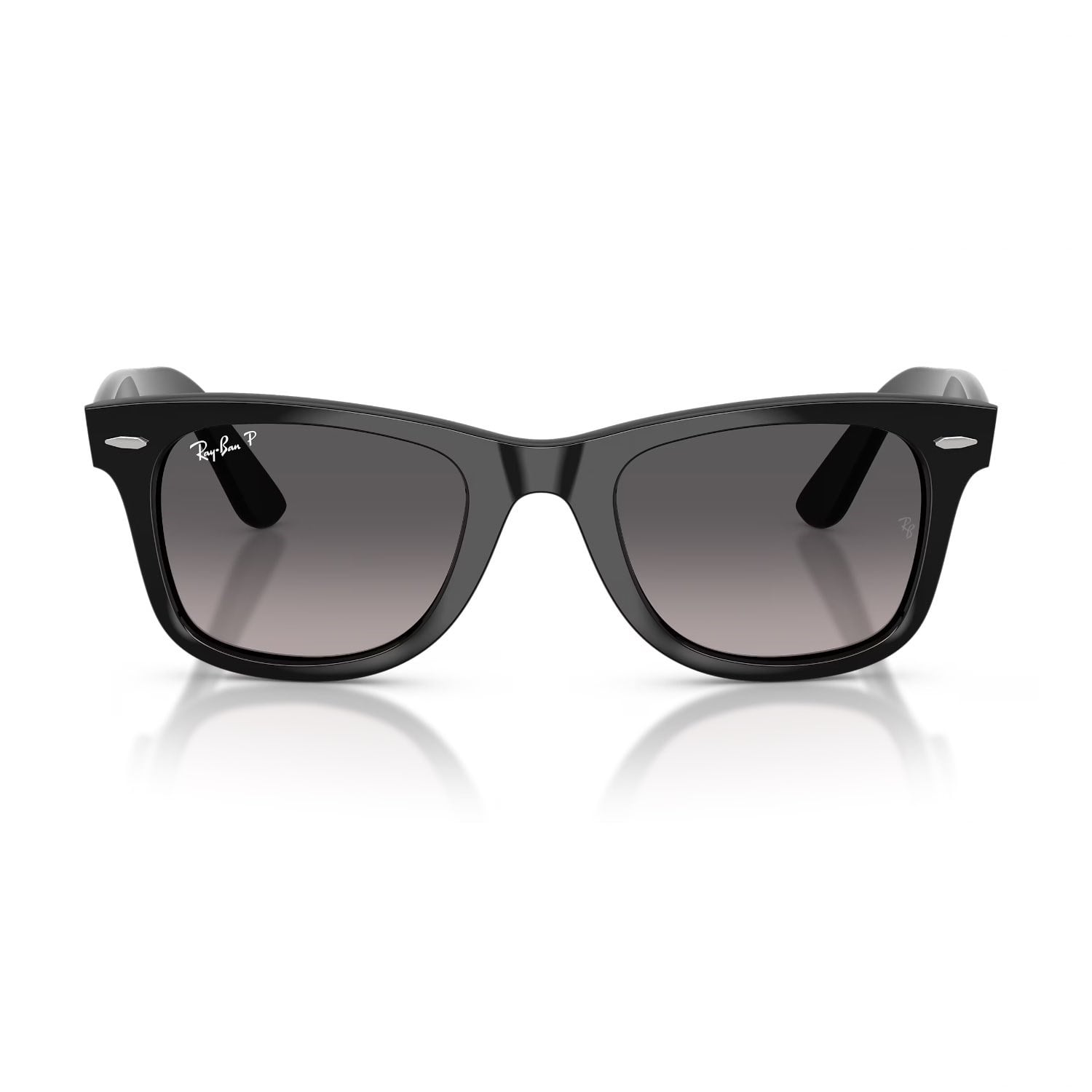 Ray-Ban RB 4340 601M3 50 Wayfarer Unisex Polarize Kare Siyah Kemik Güneş Gözlüğü