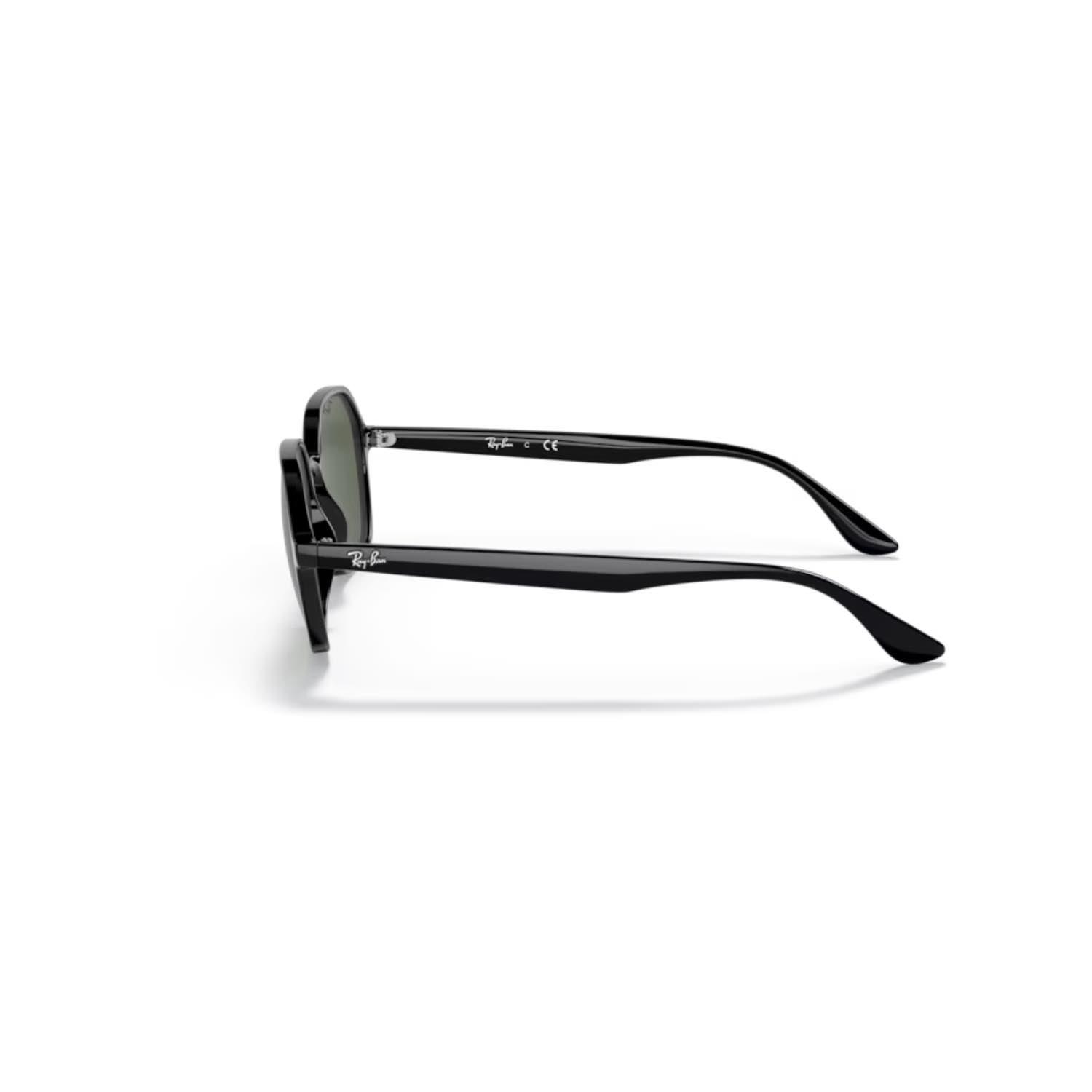 Ray-Ban RB 4361 60171 52 Unisex Geometrik Siyah Kemik Güneş Gözlüğü