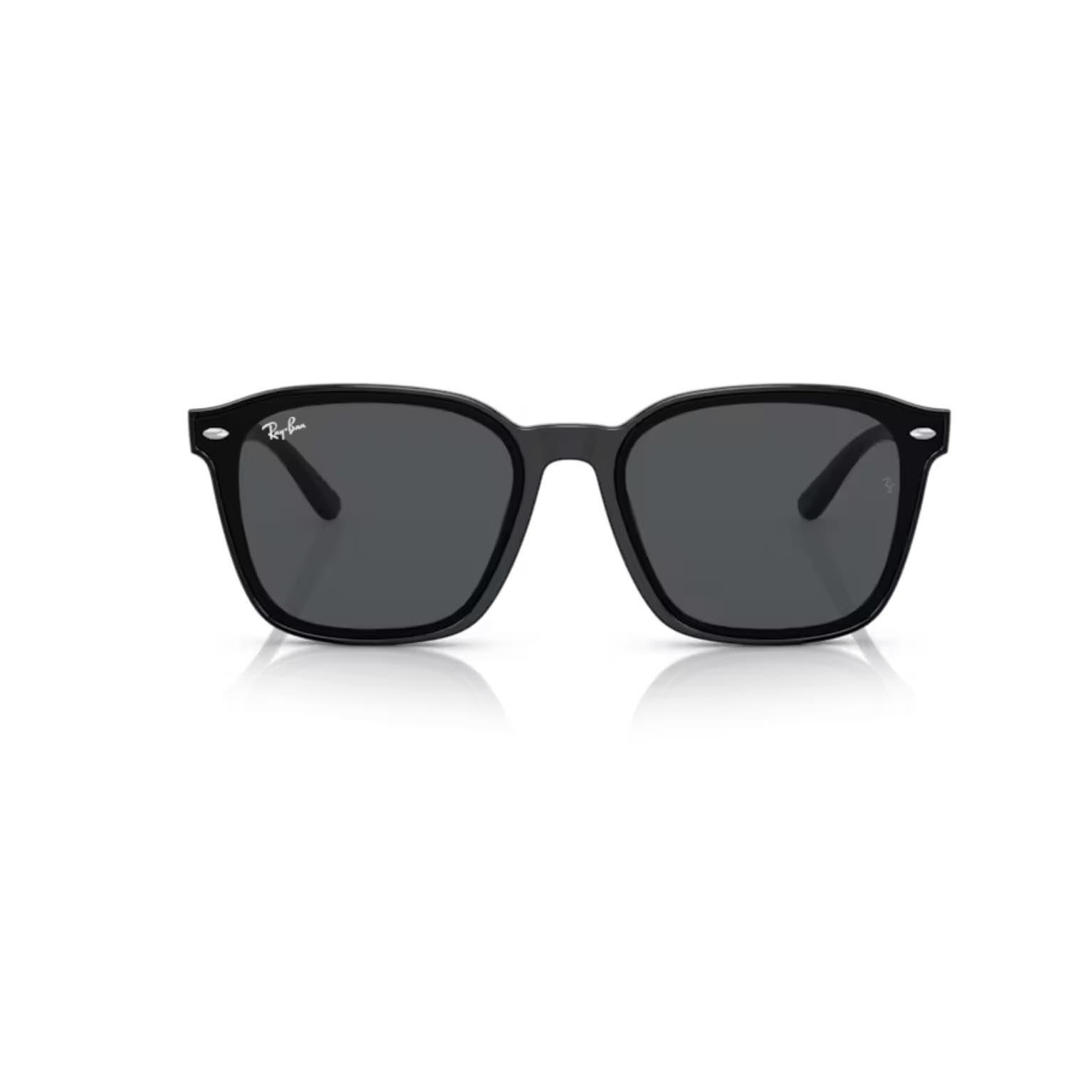 Ray-Ban RB 4392D 60187 66 Unisex Kare Siyah Kemik Güneş Gözlüğü