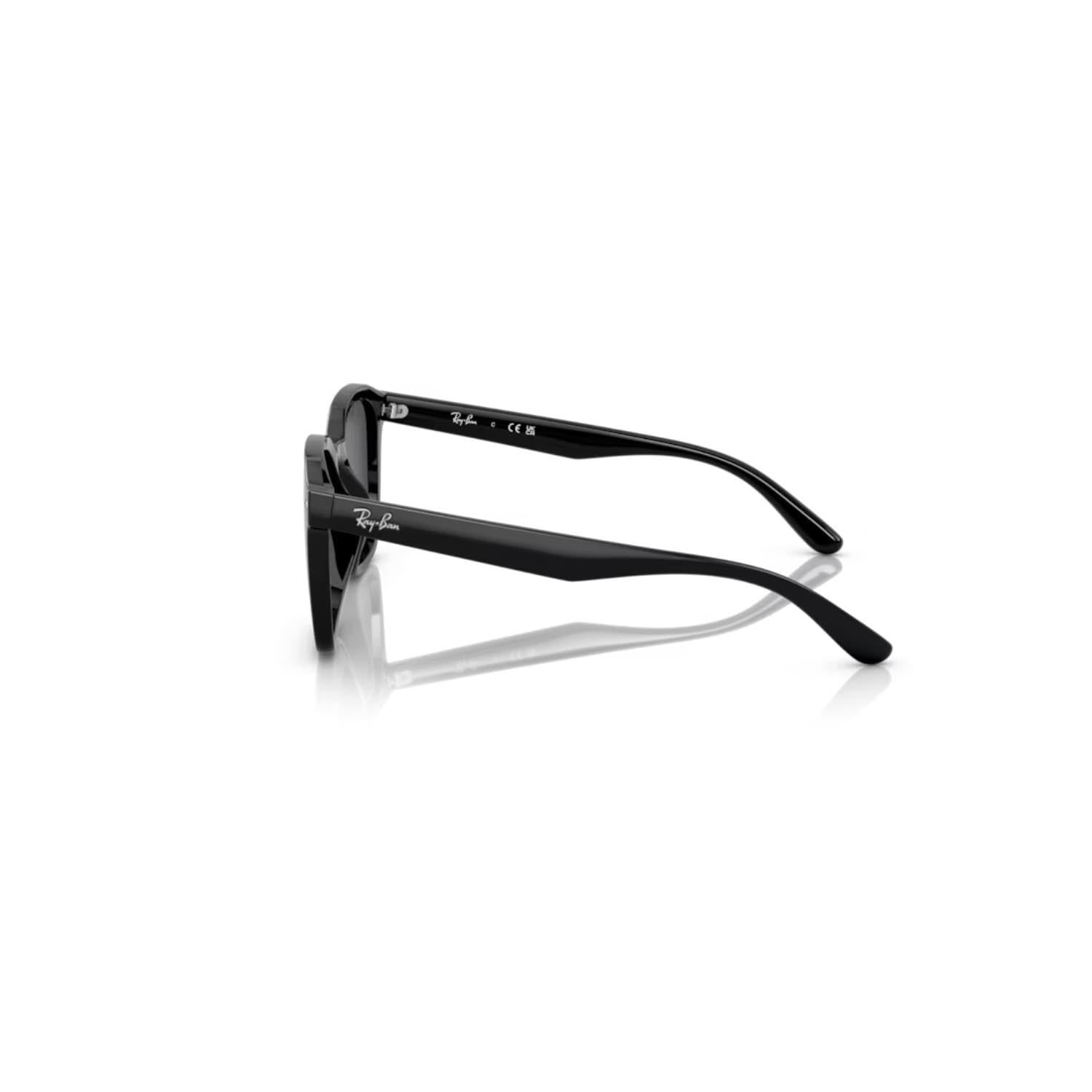 Ray-Ban RB 4392D 60187 66 Unisex Kare Siyah Kemik Güneş Gözlüğü