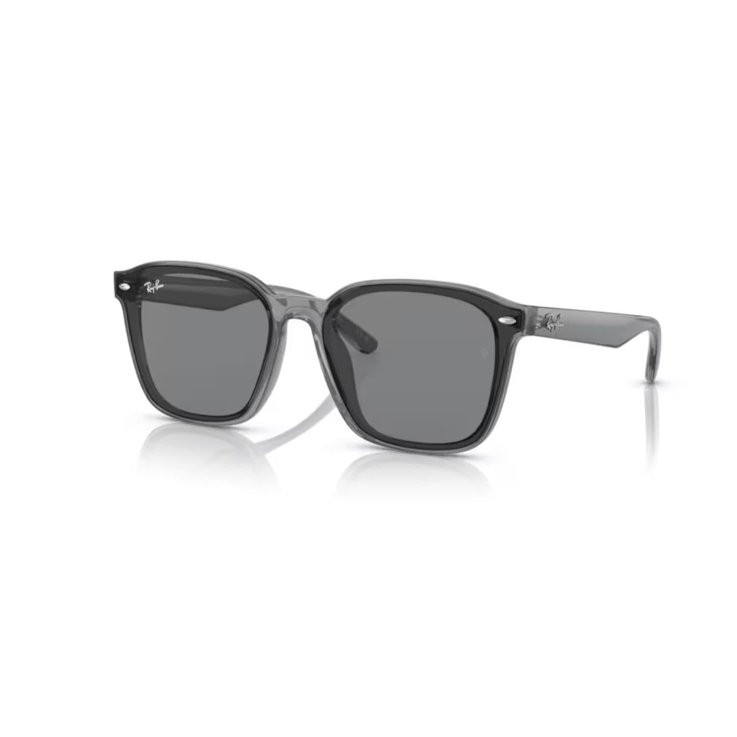 Ray-Ban RB 4392D 645087 66 Unisex Kare Unisex Siyah Kemik Güneş Gözlüğü