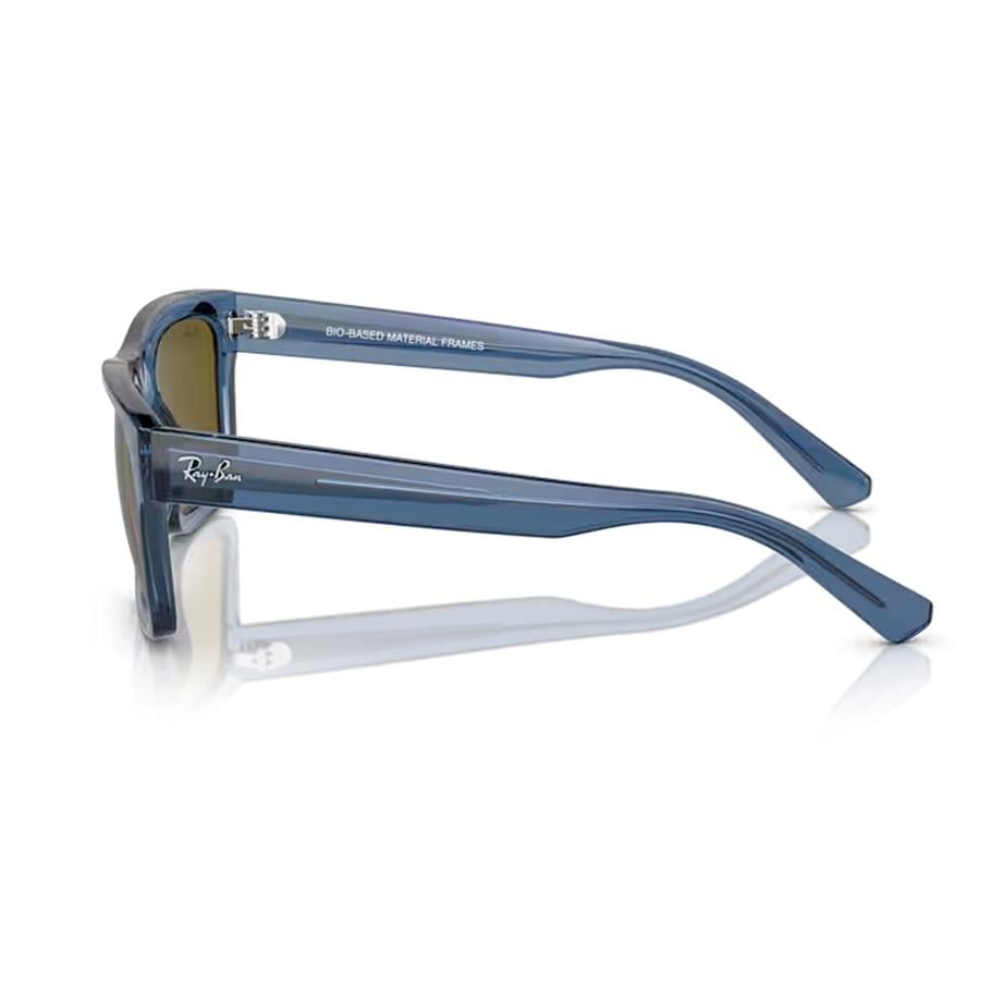 Ray-Ban RB 4396 668073 57 Warren Unisex Şeffaf Mavi Güneş Gözlüğü