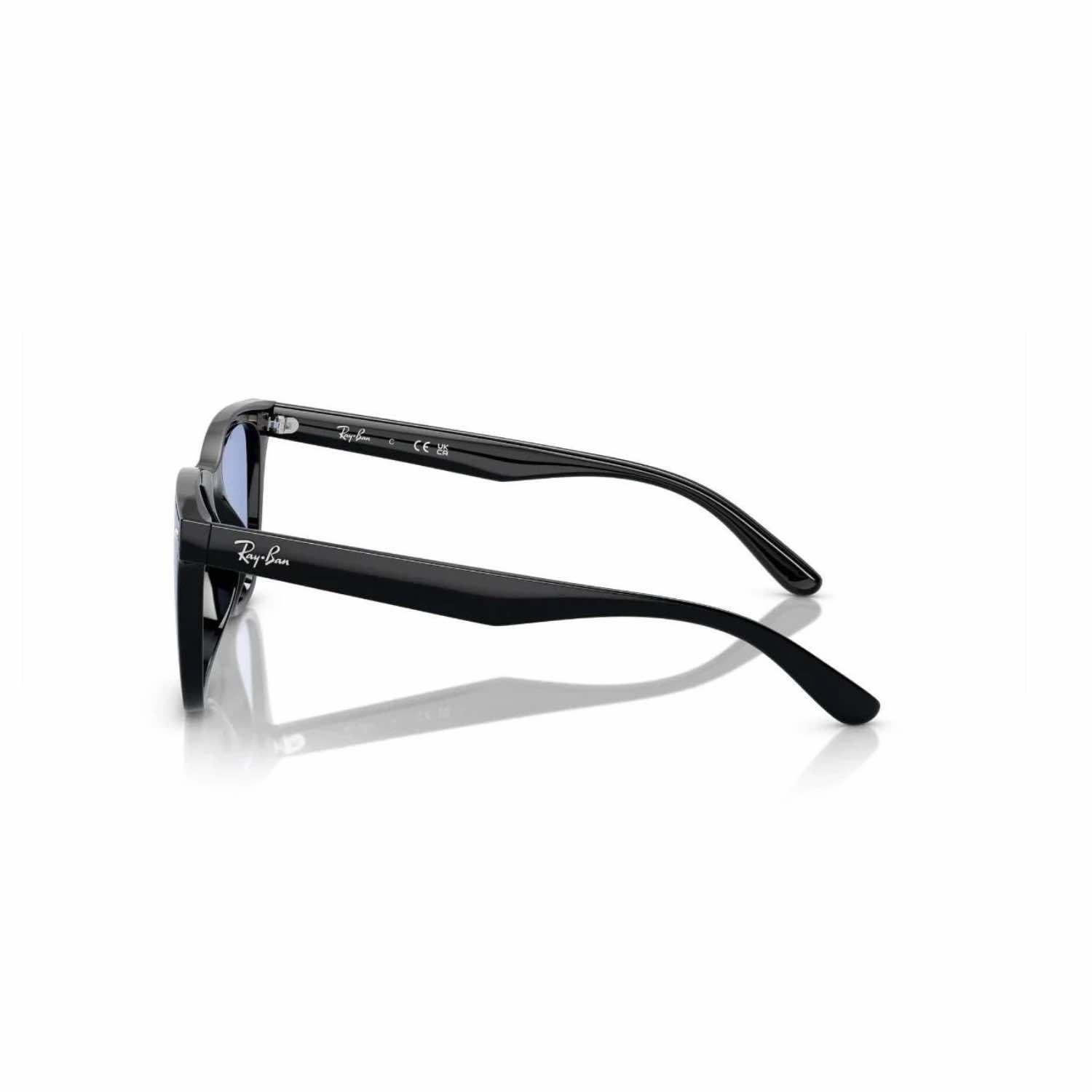 Ray-Ban Rb 4420 60180 65 Unisex Kare Siyah Kemik Güneş Gözlüğü