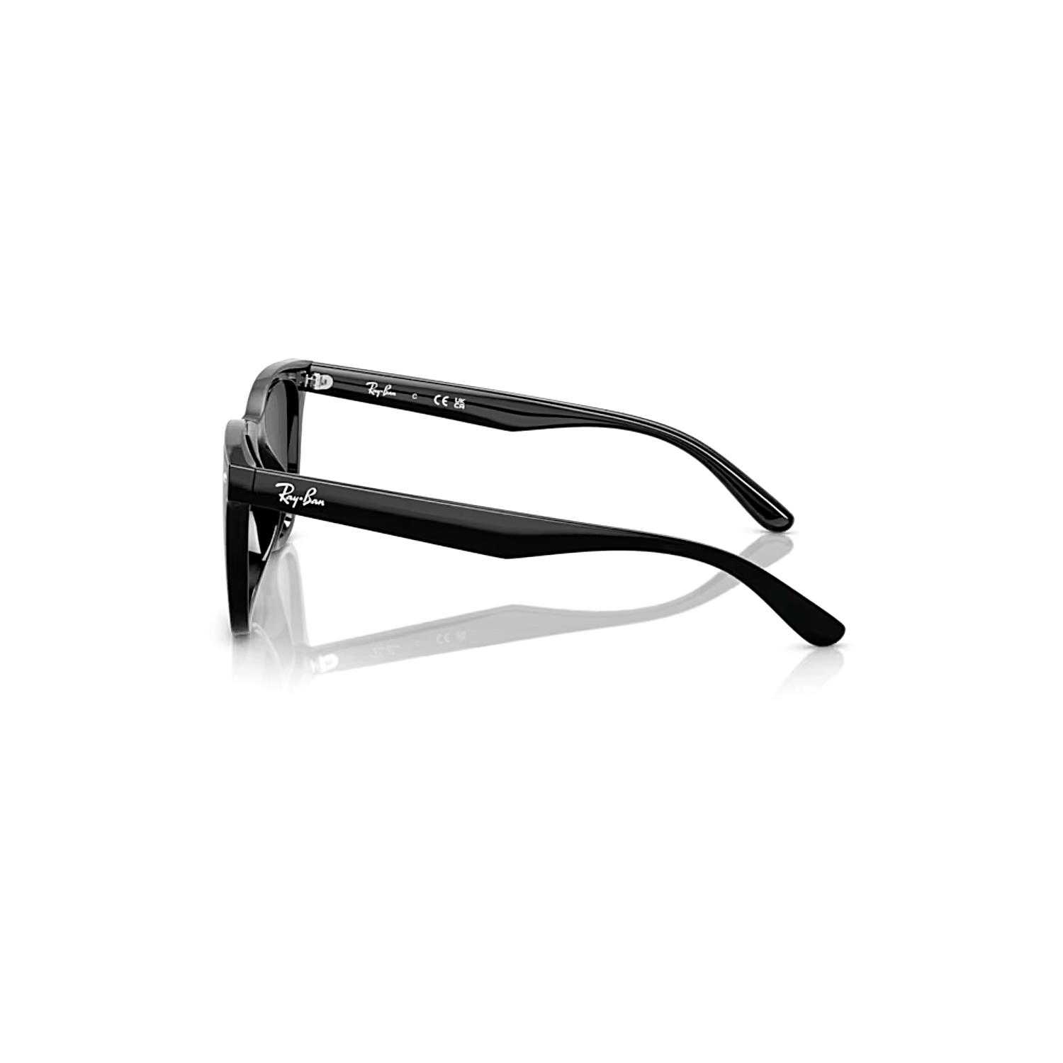 Ray-Ban RB 4420 60187 65 Unisex Kare Siyah Kemik Güneş Gözlüğü