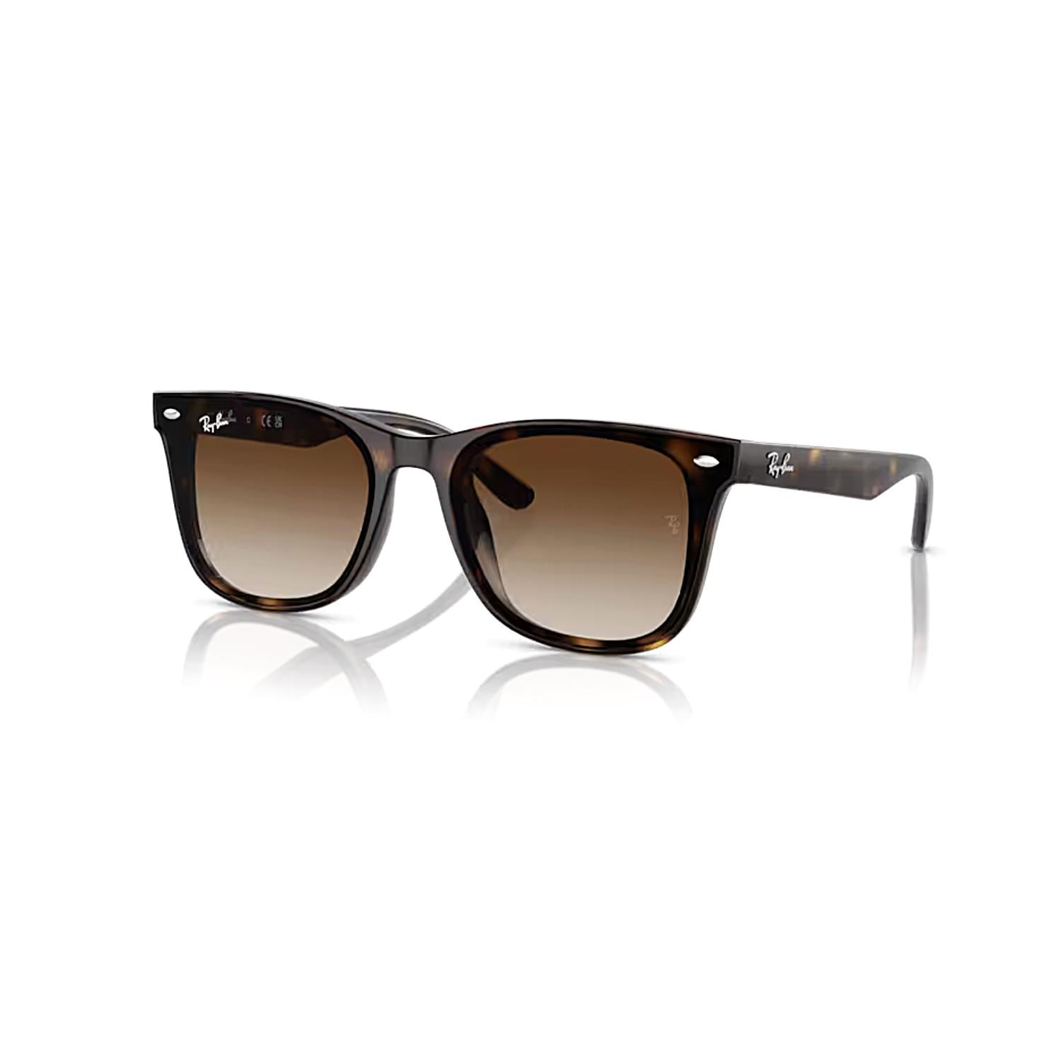 Ray-Ban RB 4420 71013 65 Unisex Kare Kırçıllı Kahverengi Kemik Güneş Gözüğü