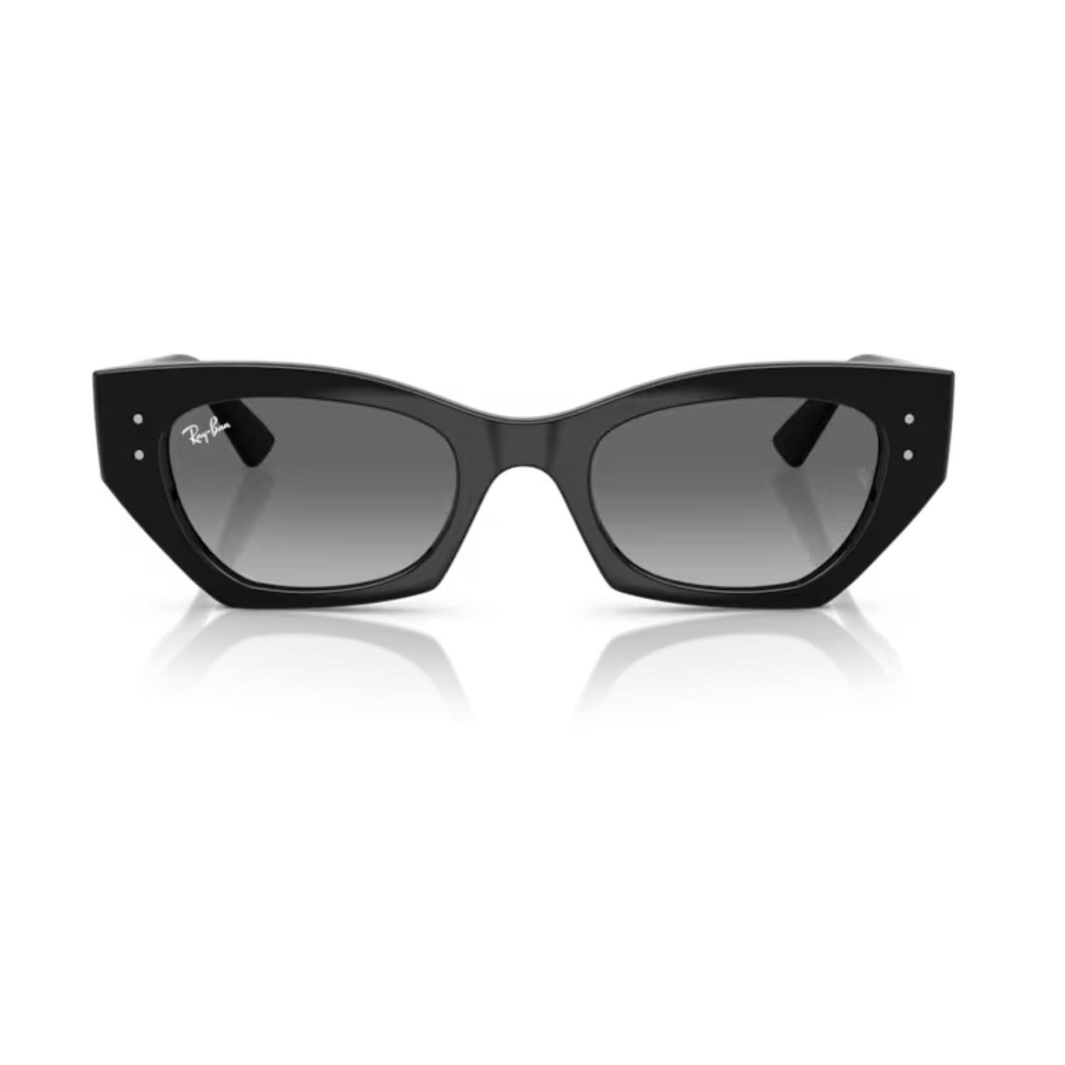 Ray-Ban RB 4430 667711 49 Zena Kadın Geometrik Siyah Kemik Güneş Gözlüğü