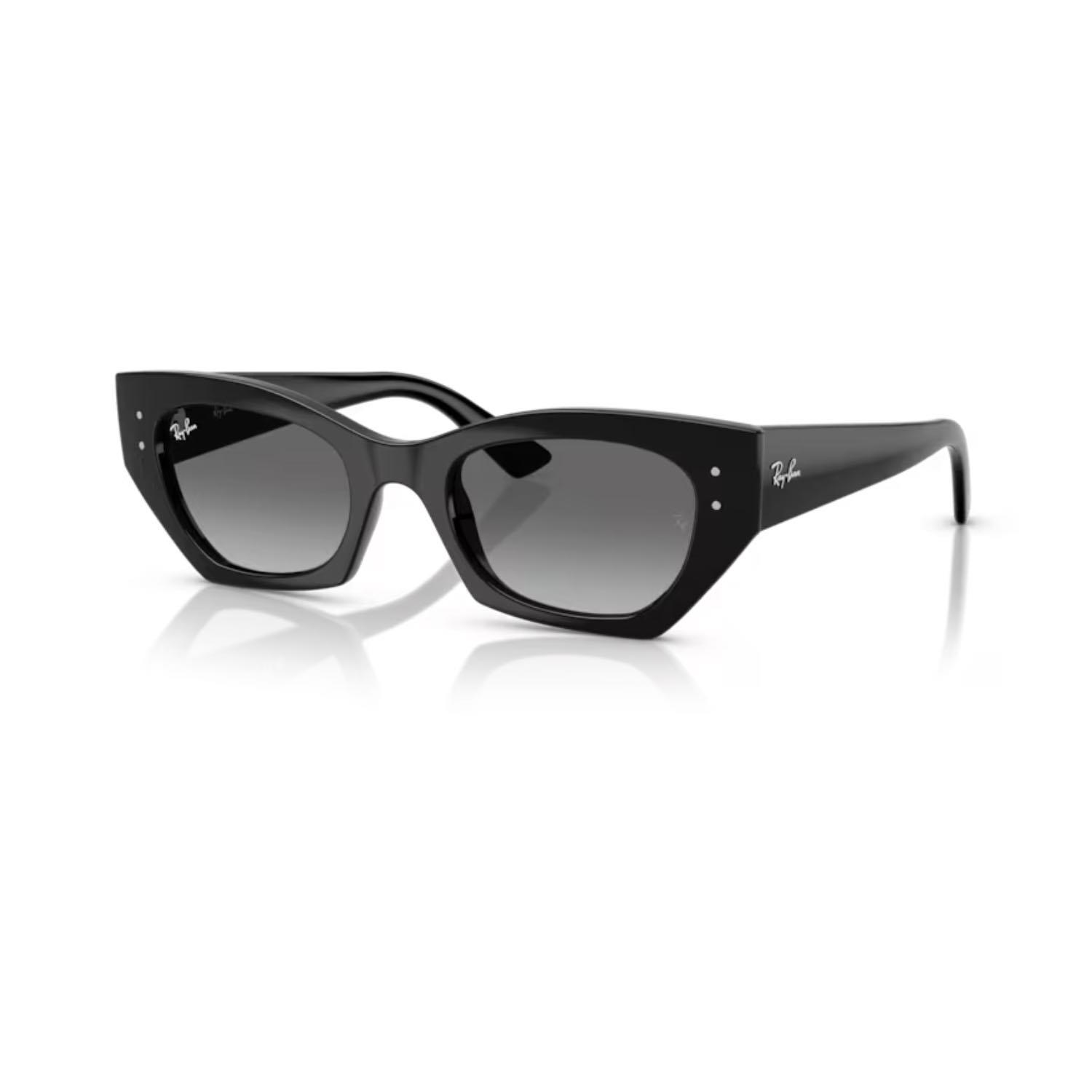 Ray-Ban RB 4430 667711 49 Zena Kadın Geometrik Siyah Kemik Güneş Gözlüğü
