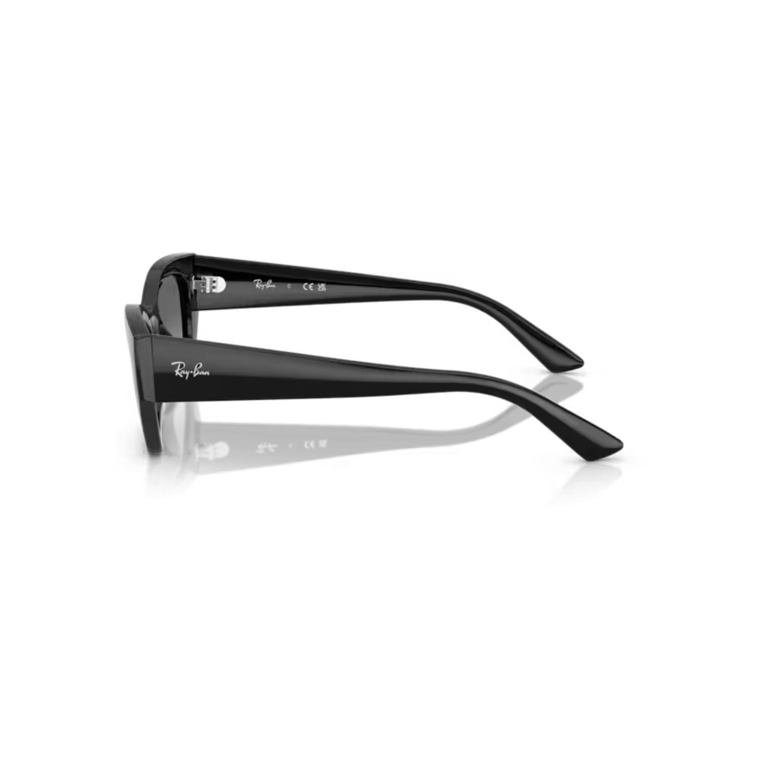 Ray-Ban RB 4430 667711 49 Zena Kadın Geometrik Siyah Kemik Güneş Gözlüğü